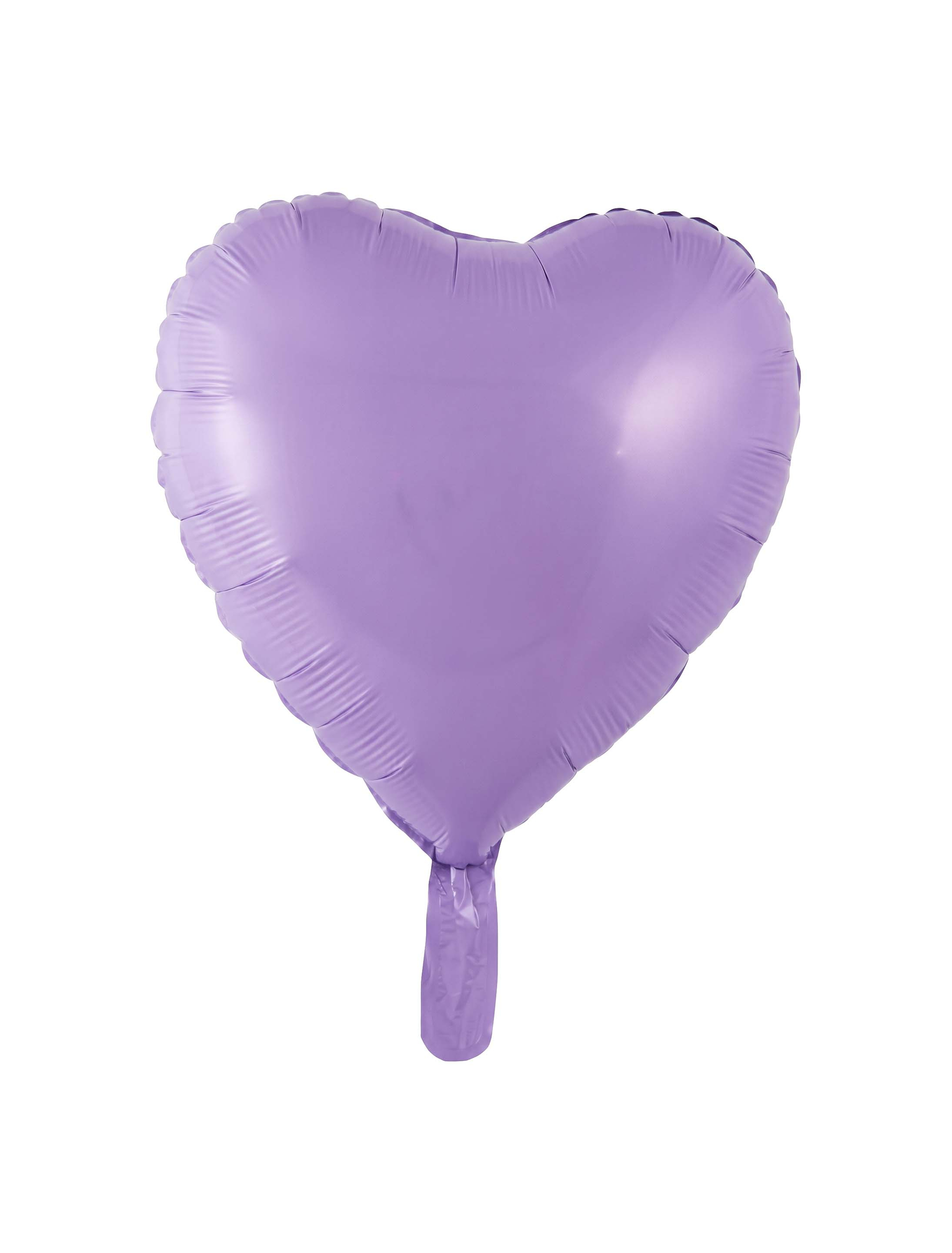 Folienballon Herz 46cm lila