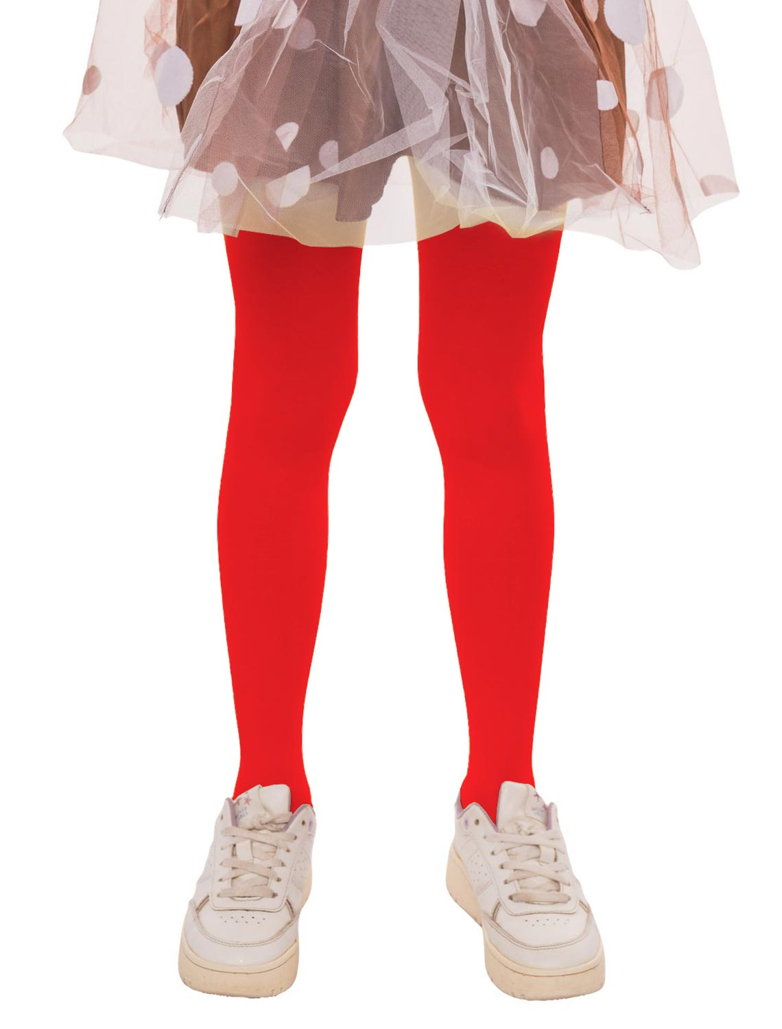 Strumpfhose Kinder rot 116/128