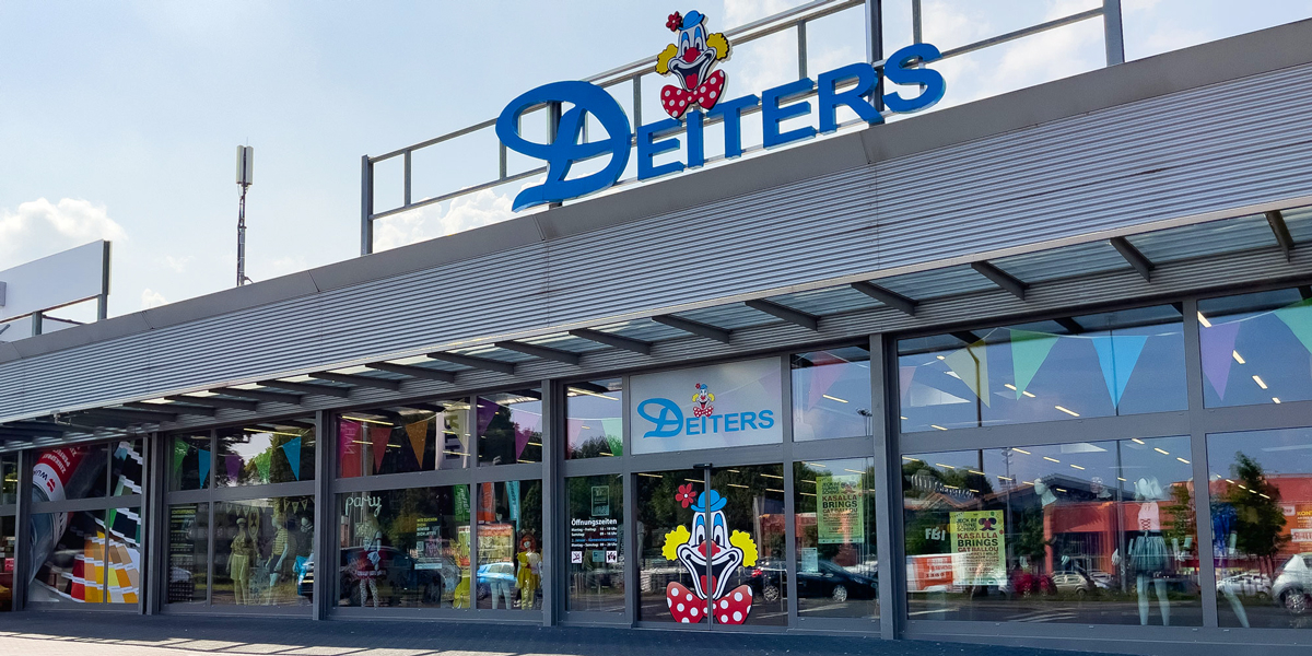 Deiters Kostümladen in Köln-Godorf Außenansicht