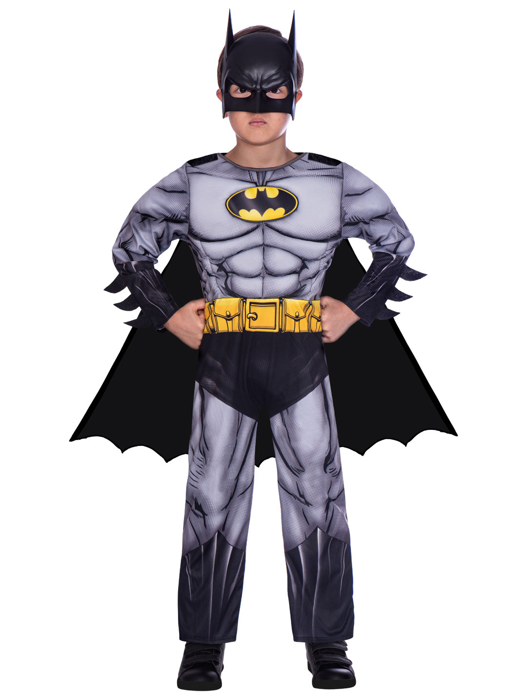 Batman Classic 3-tlg. Kinder schwarz 146