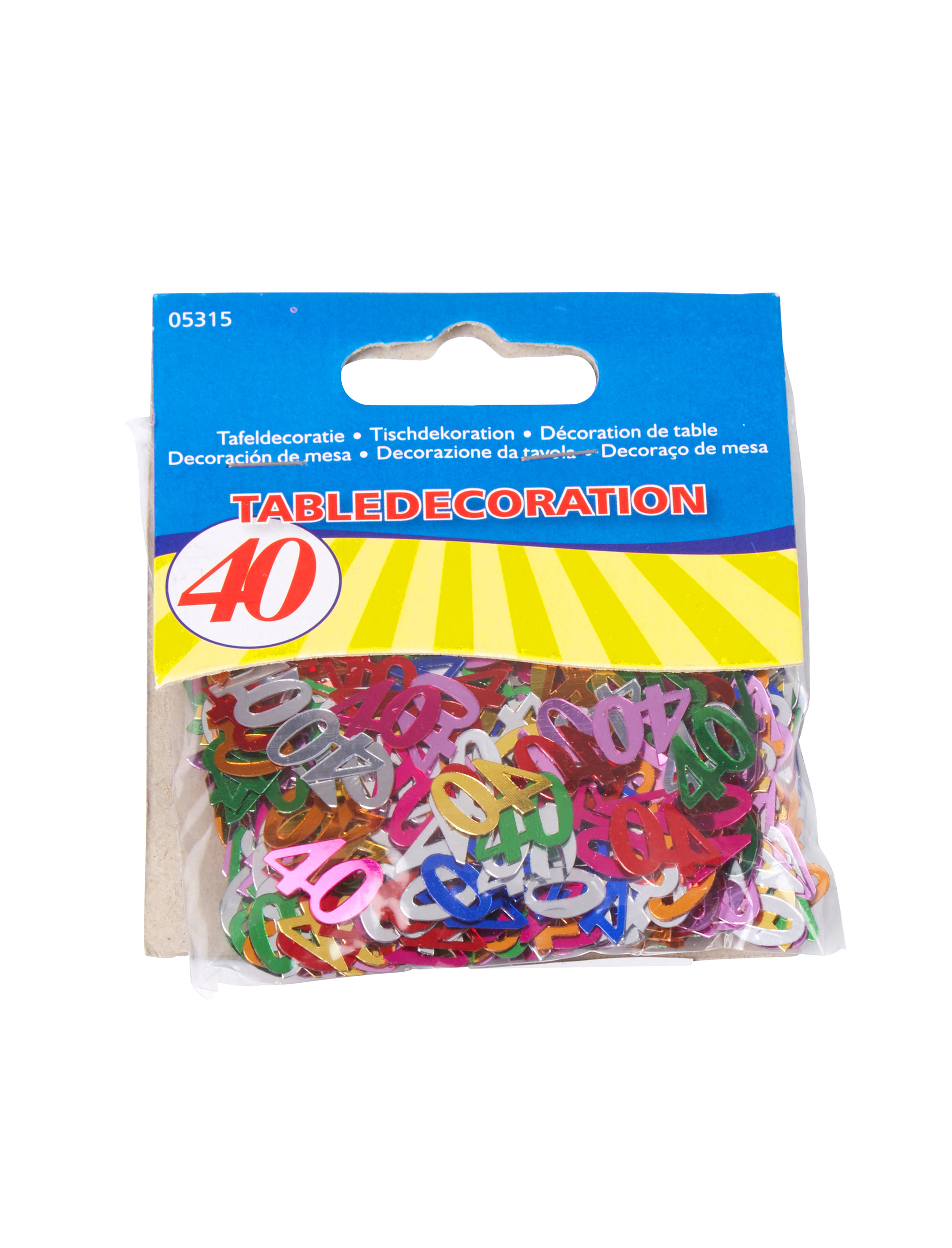 Konfetti 40 bunt 15g