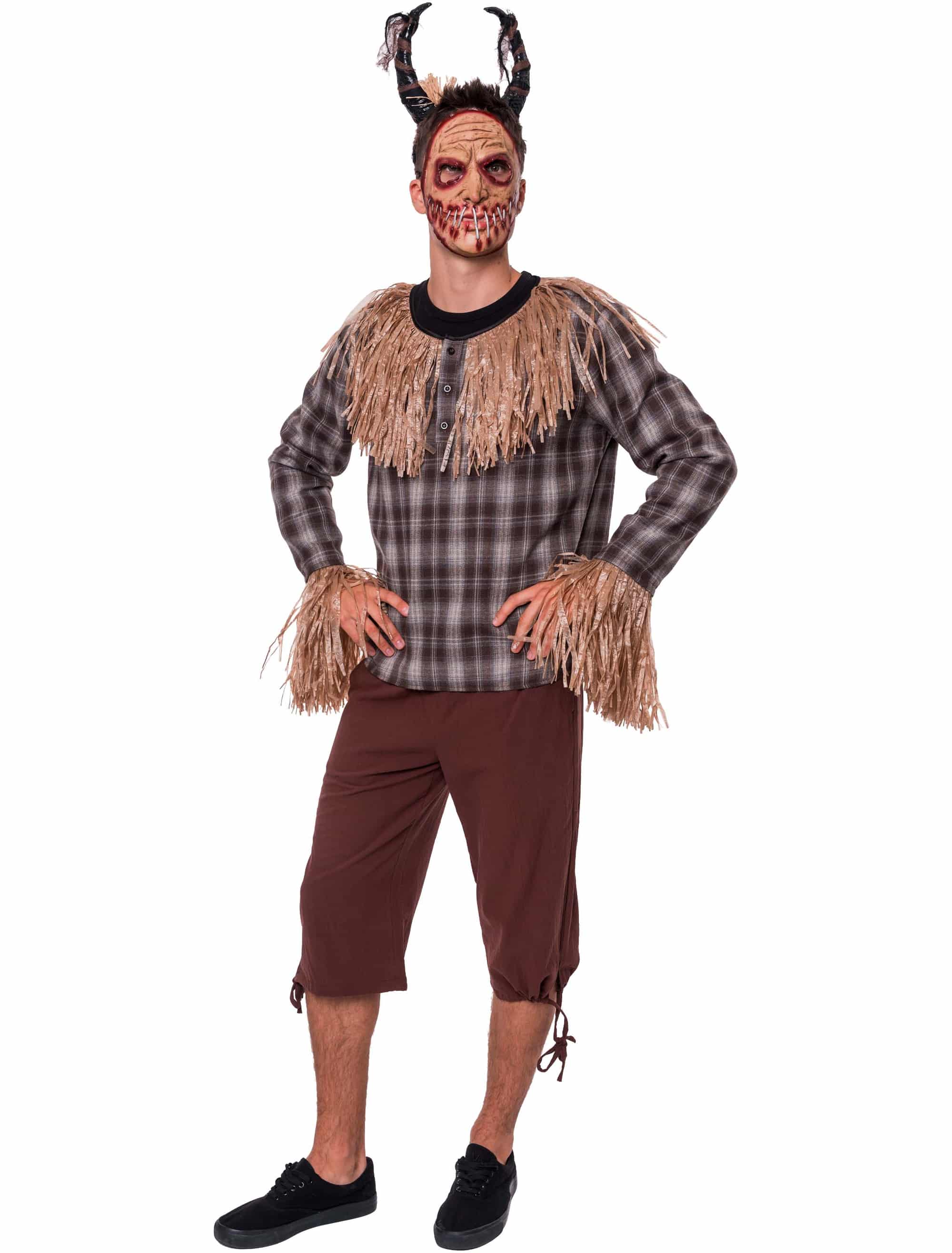 Shirt Vogelscheuche Herren braun S/M