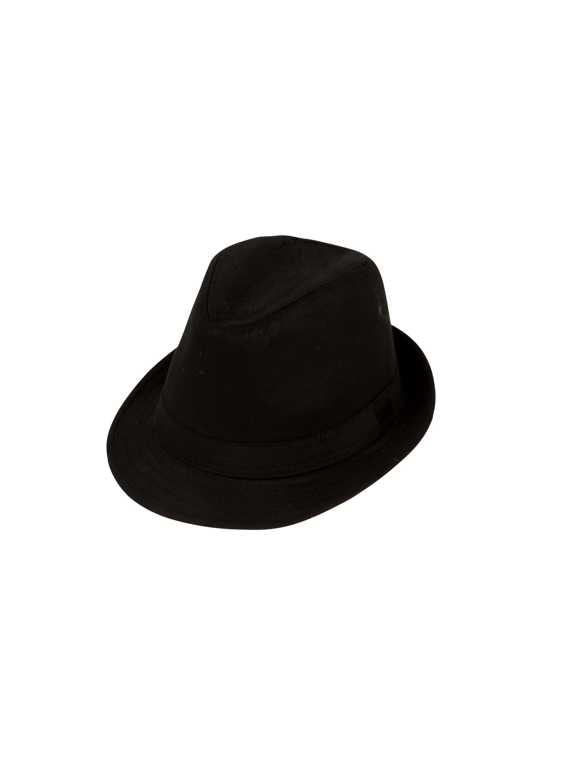 Hut Trilby mit Totenkopfapplikation