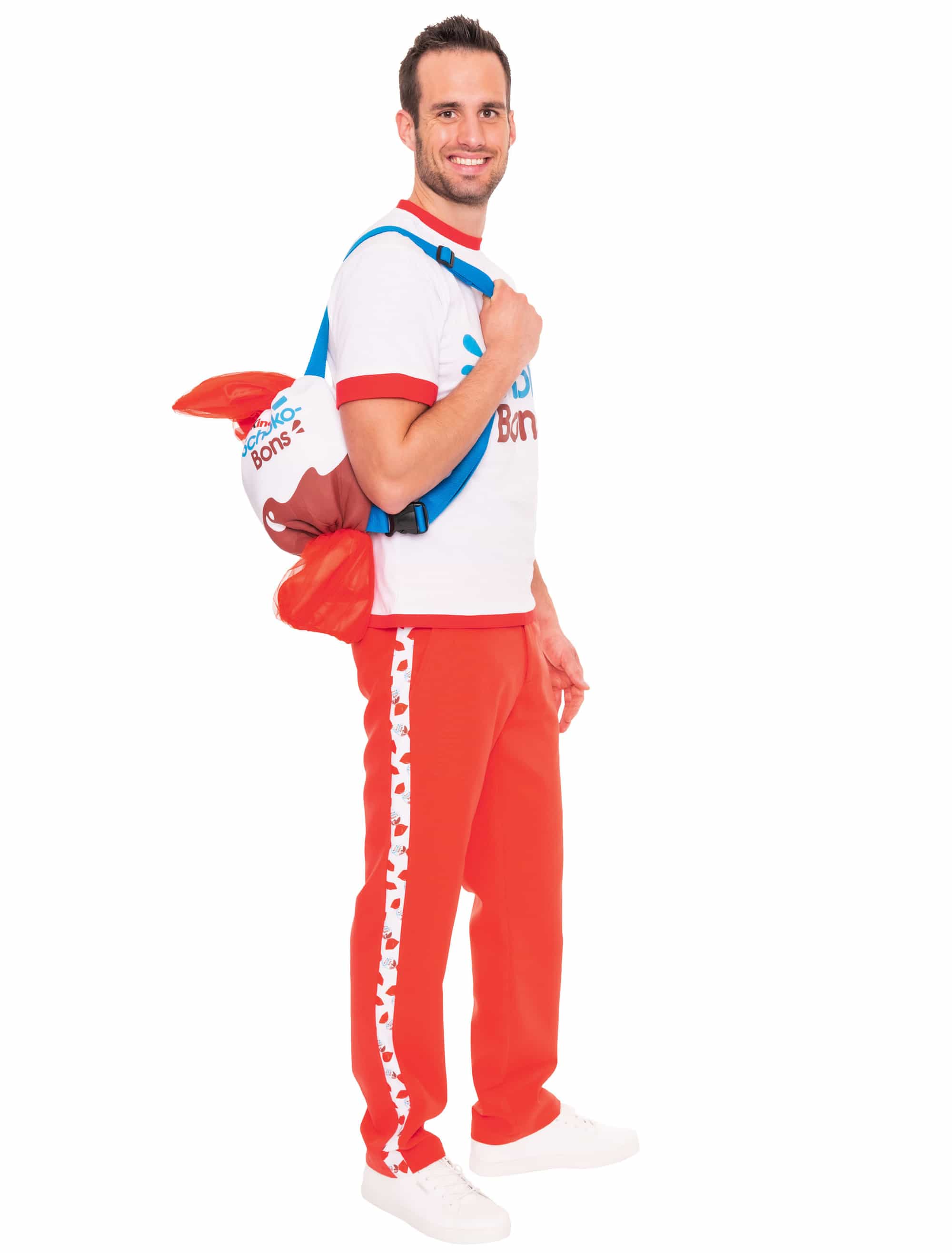 Tasche kinder Schoko-Bons rot/weiß