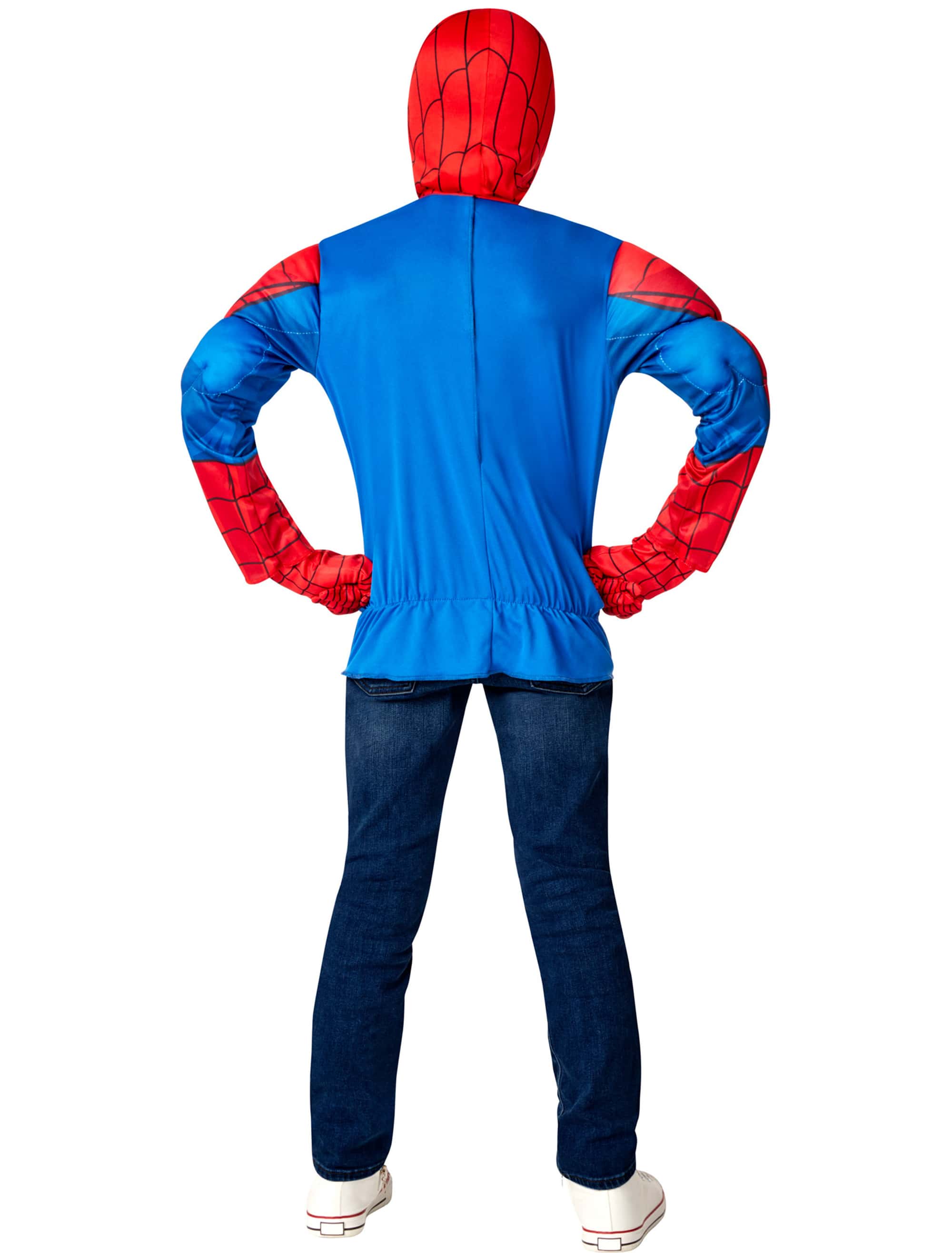 Spider-Man deluxe 3-tlg. rot/blau 8-10 Jahre