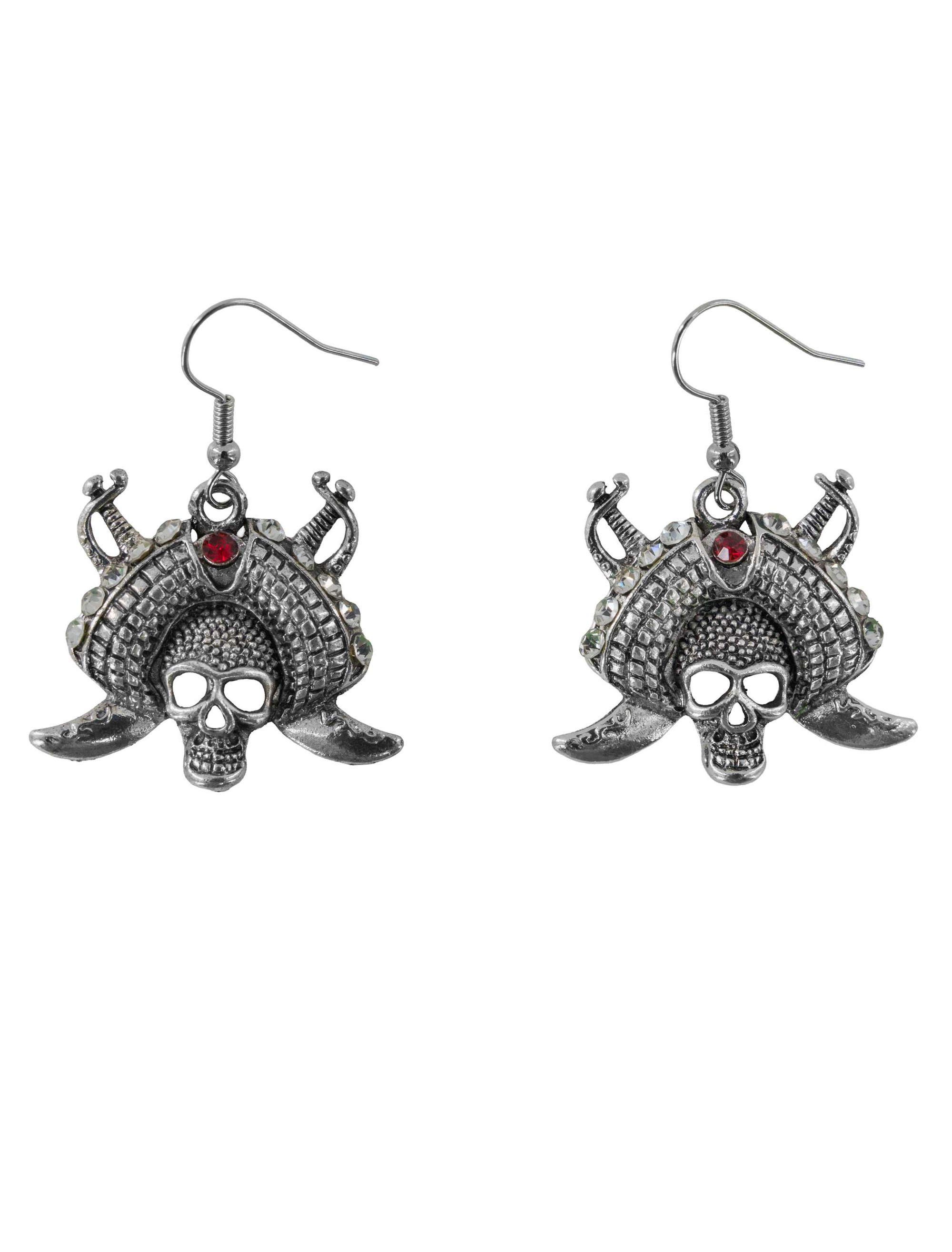 Ohrringe Pirat silber