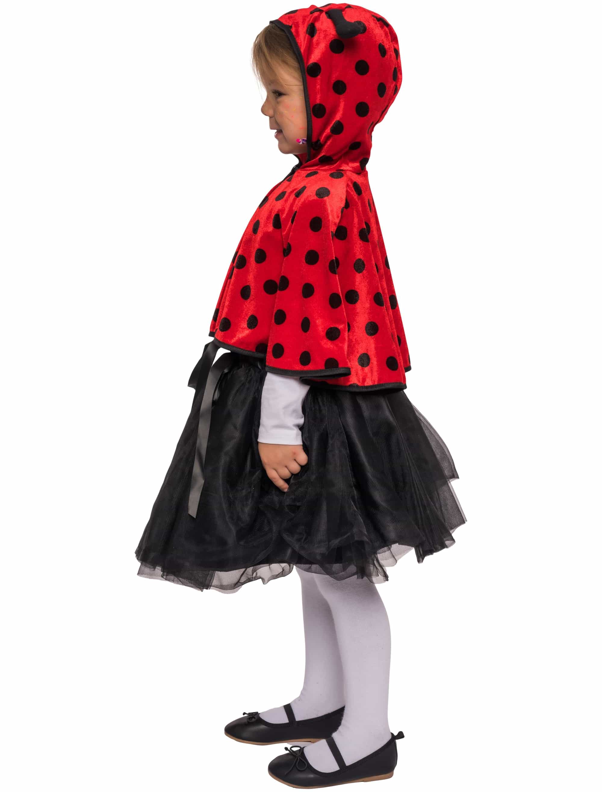 Cape Marienkäfer Kinder schwarz/rot 86-92