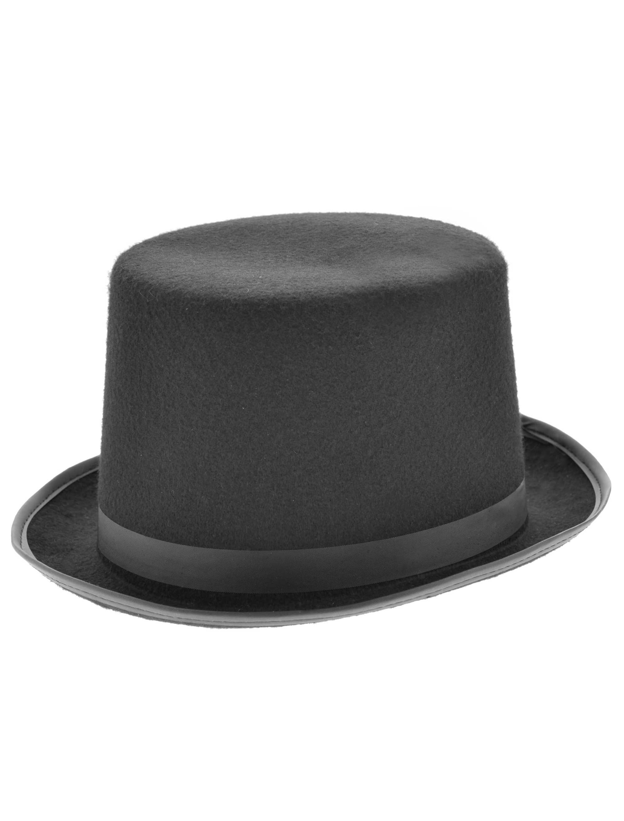 Zylinder Filz Herren schwarz 57