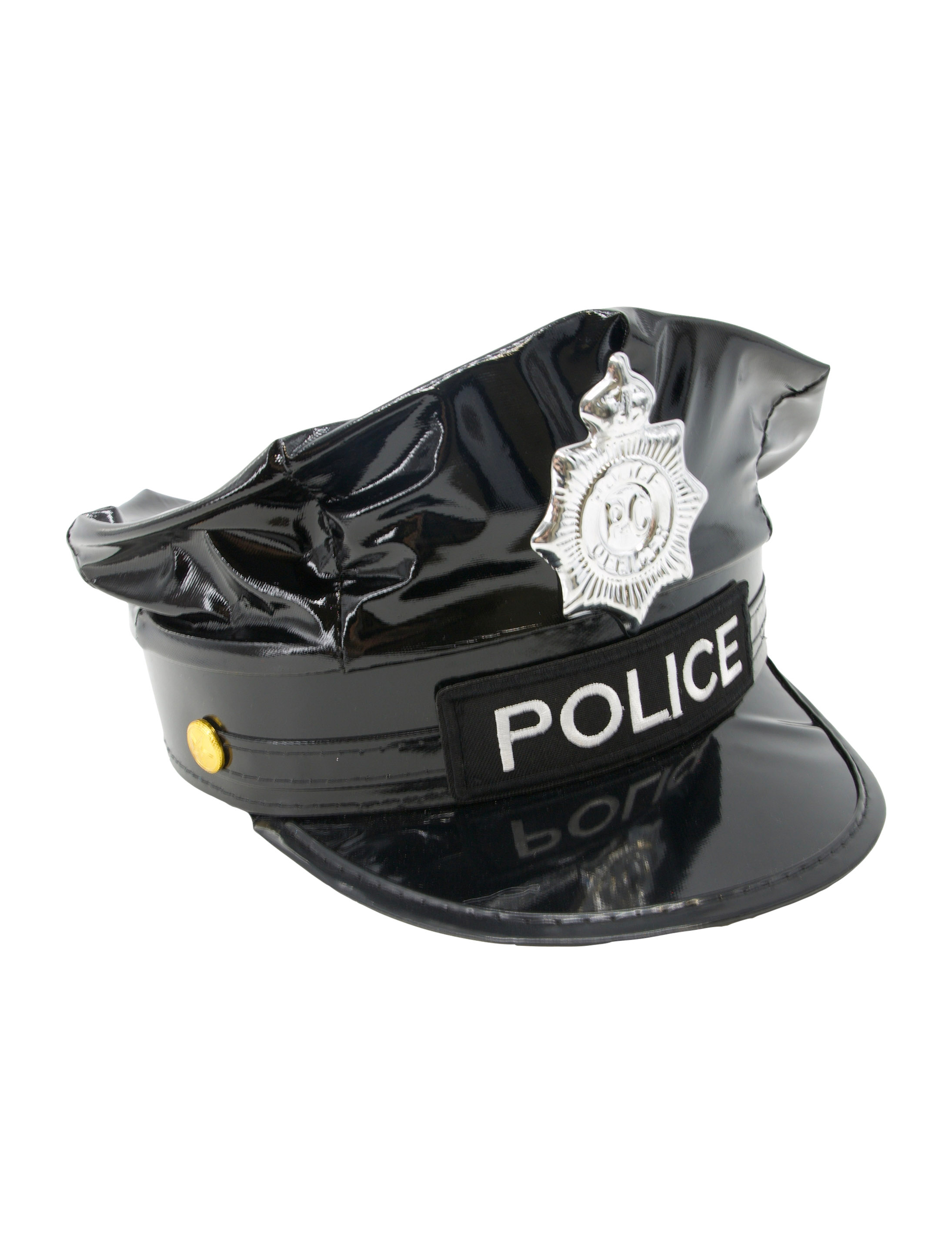 Kappe Police schwarz one size