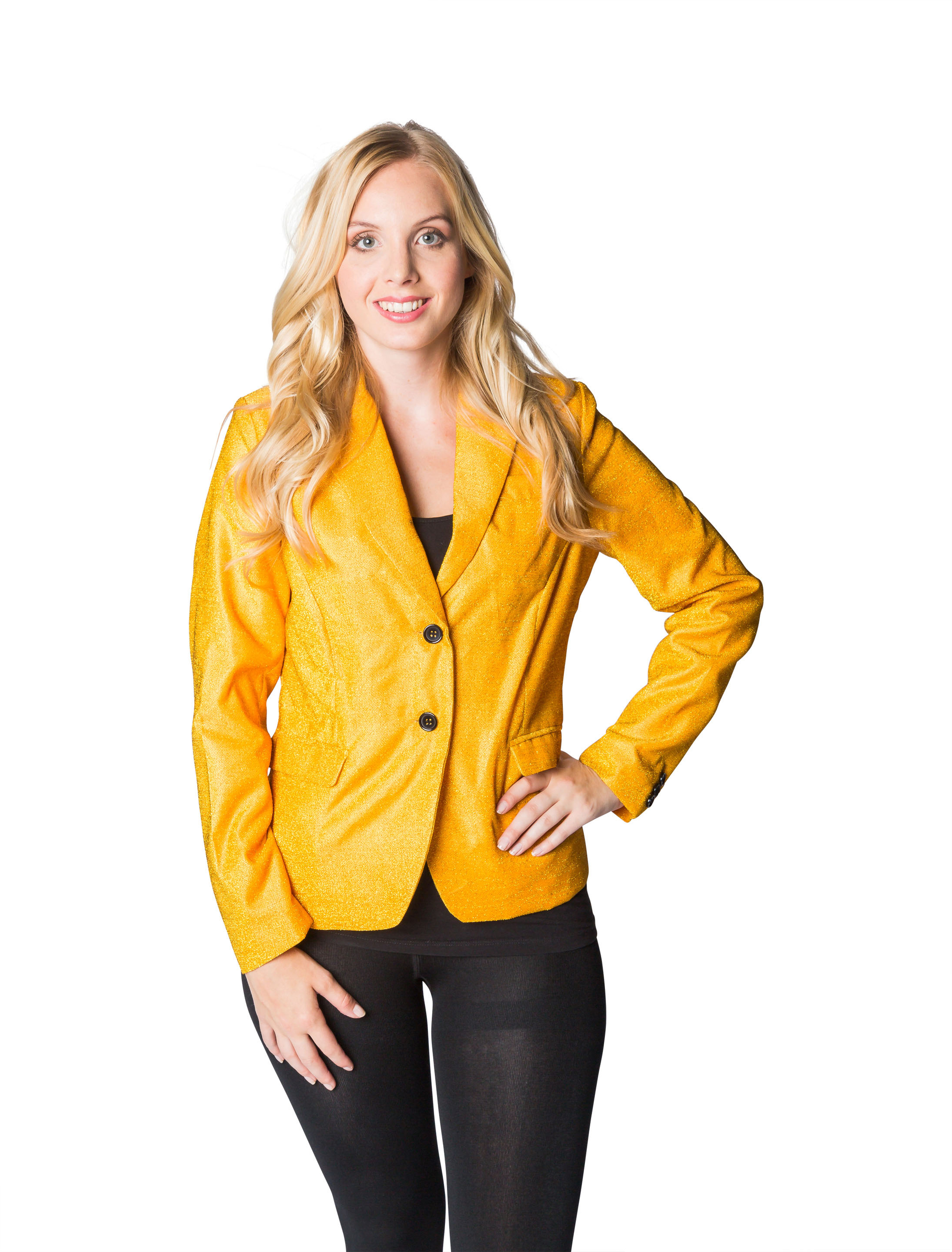 LED Jacke Anadelphina Damen gold M