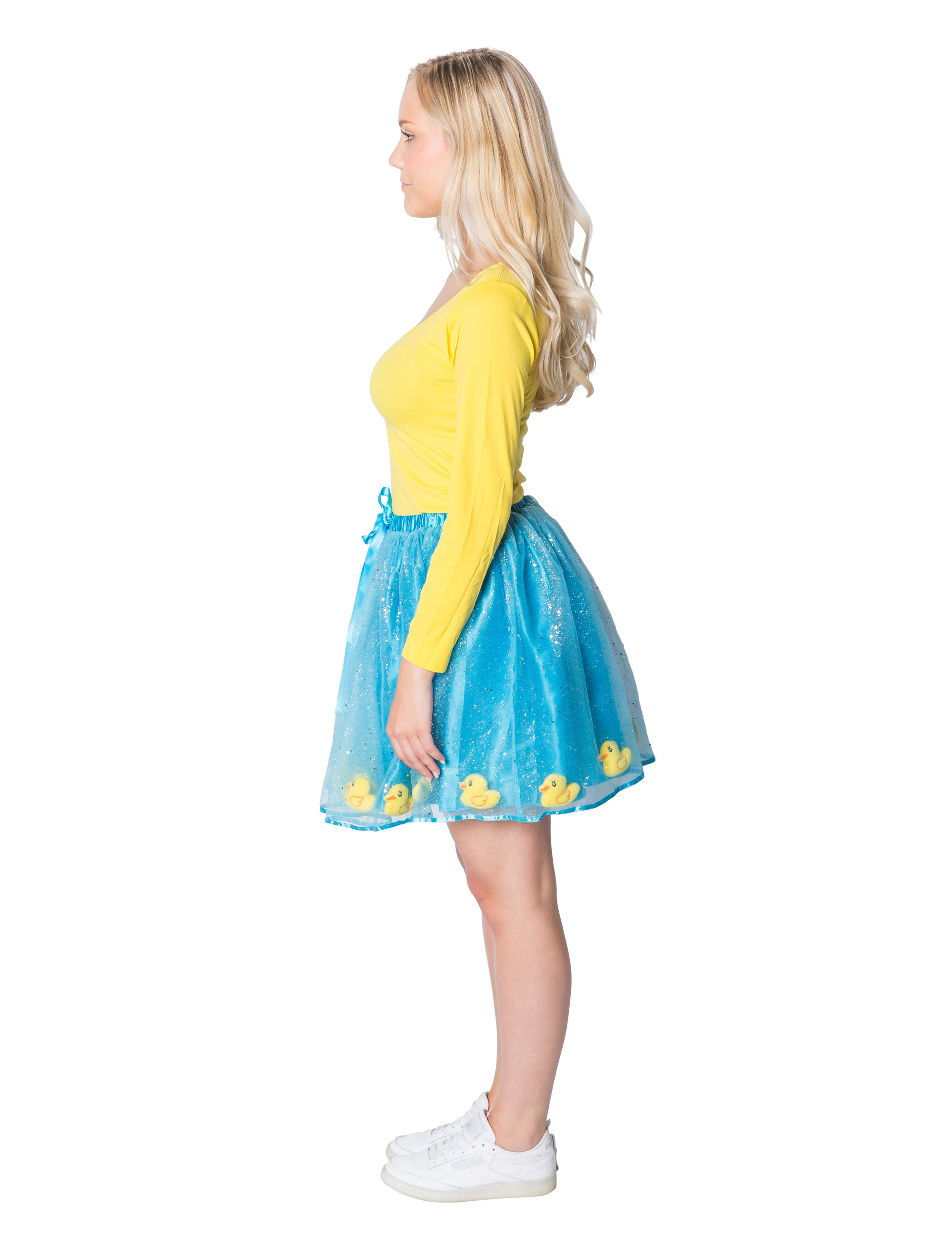 Petticoat mit Enten Erwachsene blau
