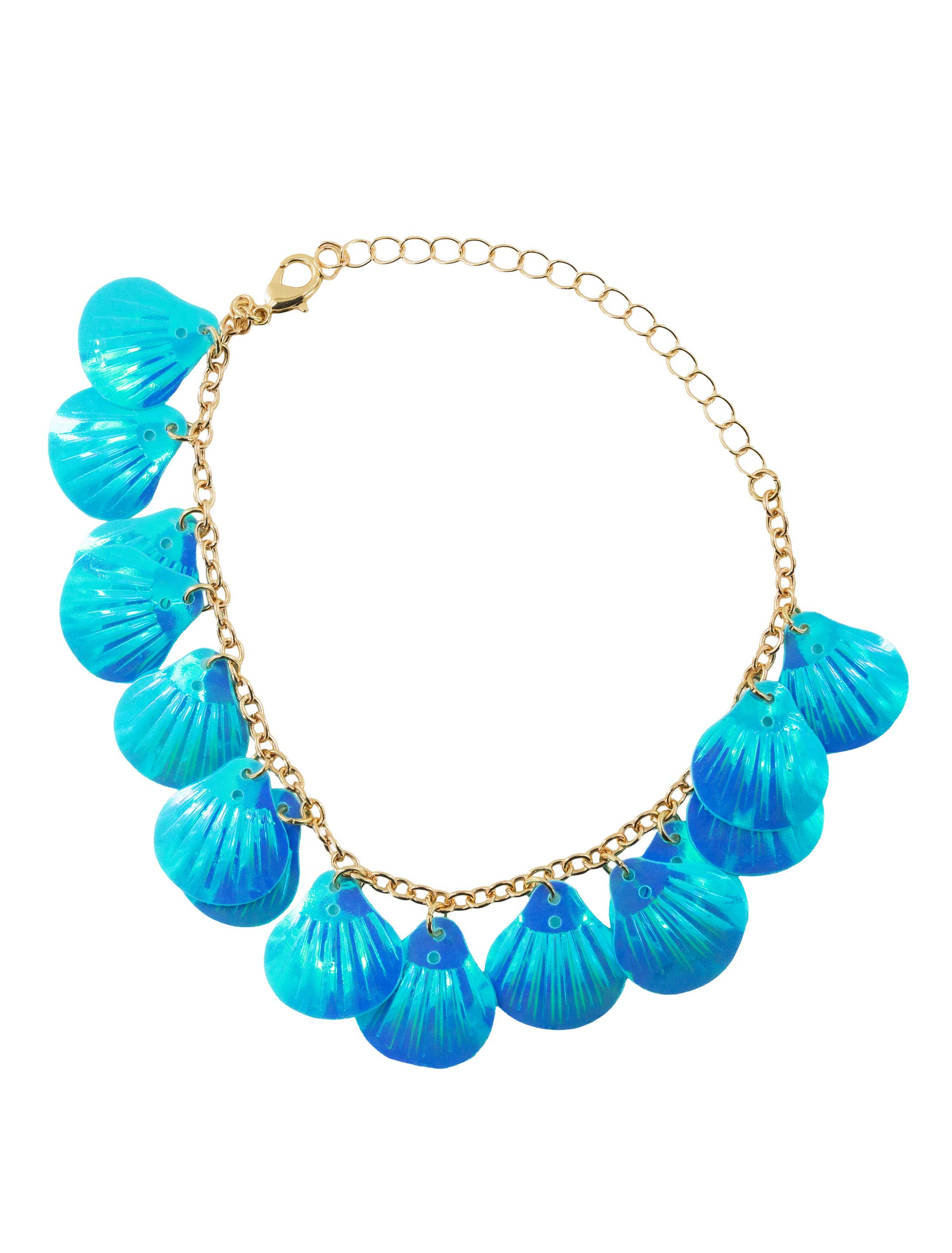 Armband Muscheln Damen türkis