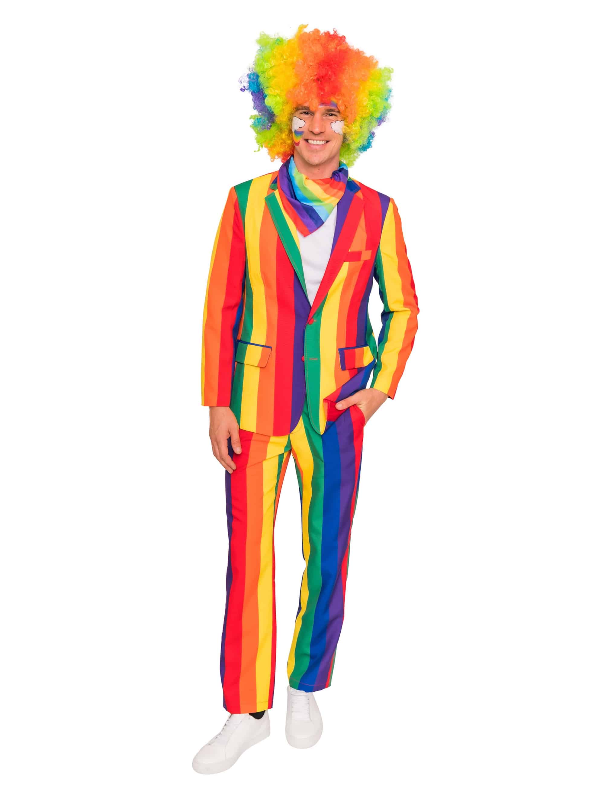Jacke Regenbogen Herren