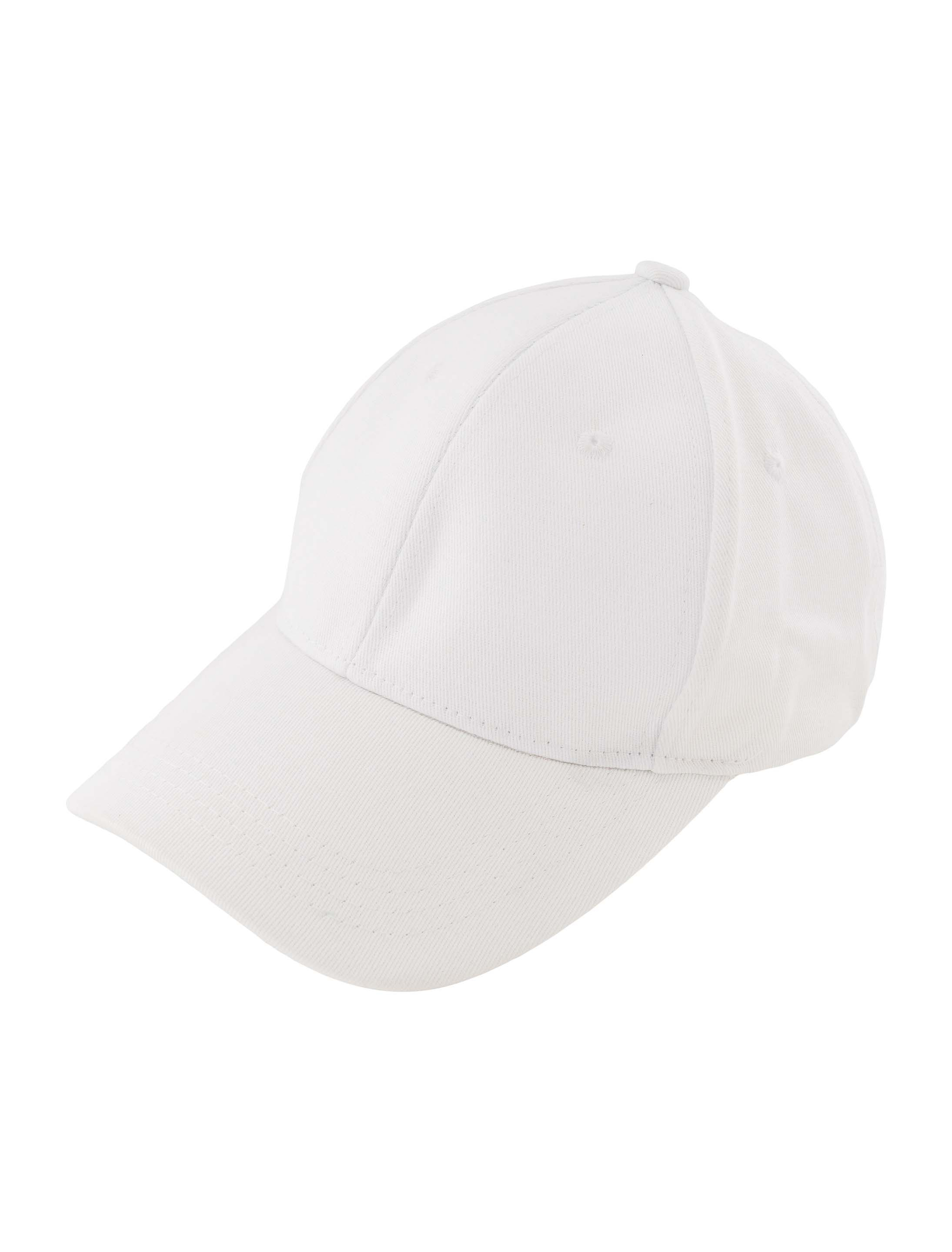 Baseball Cap weiß one size