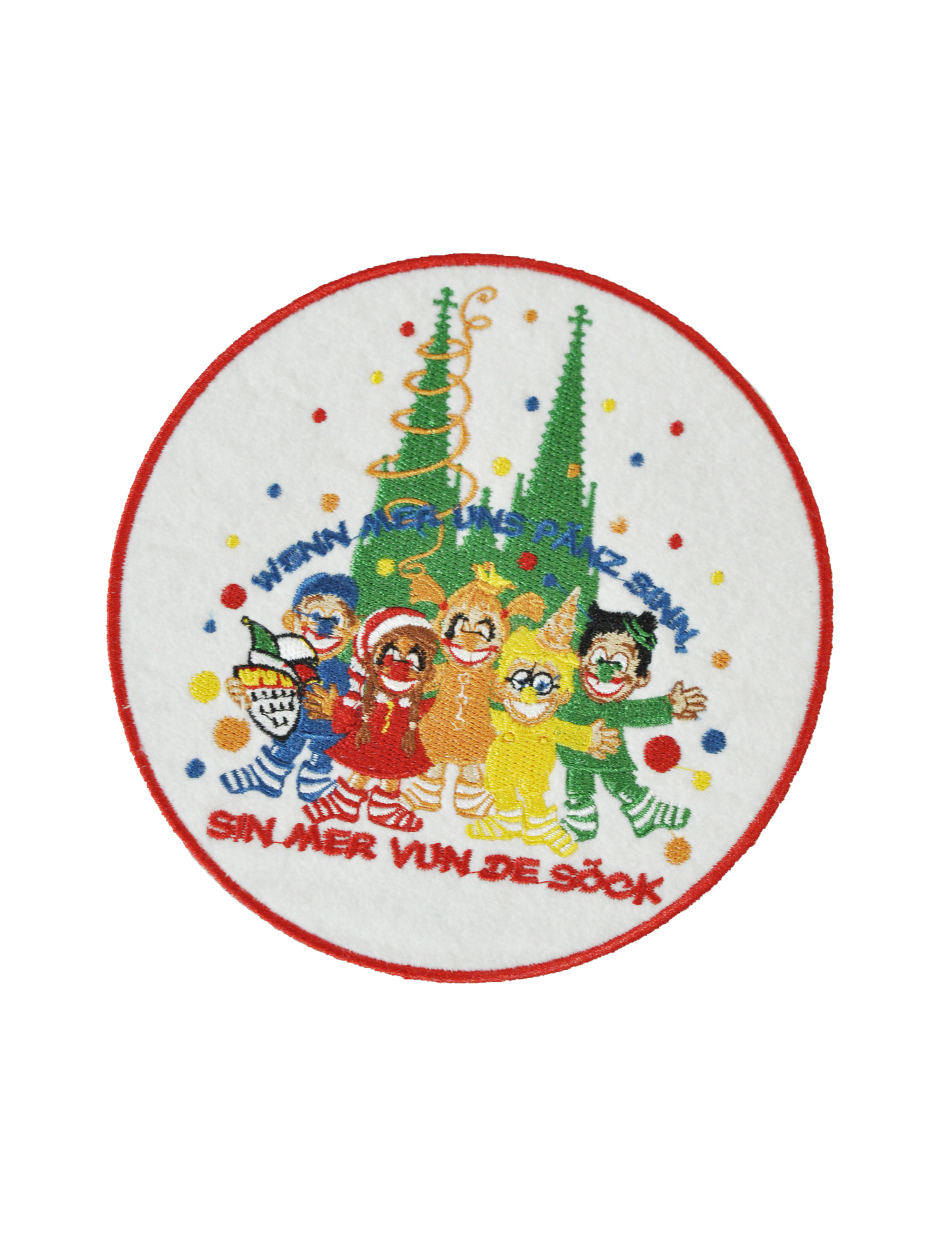Bügelpatch Motto 2016/2017 15cm