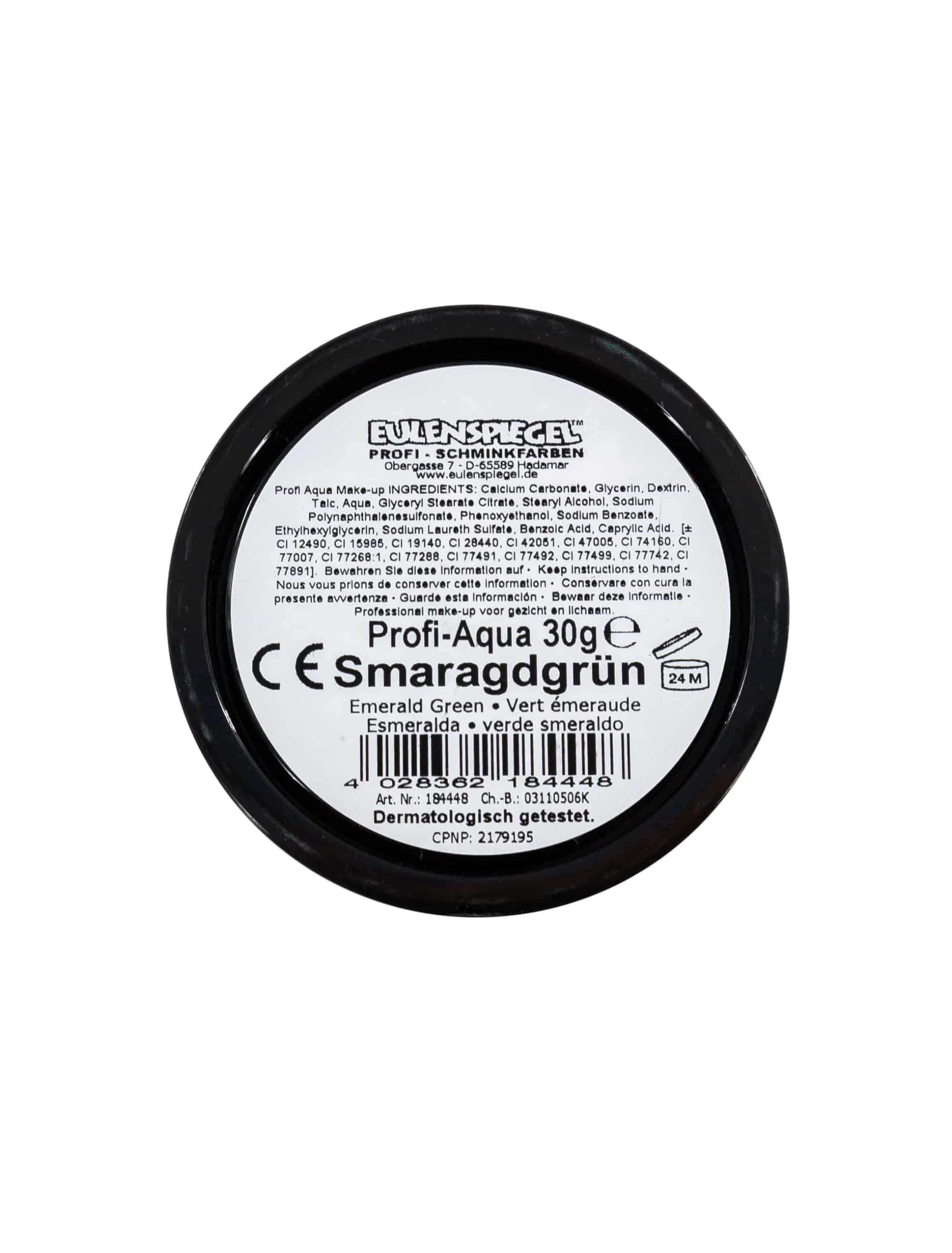 Water Make-Up 20ml smaragdgrün