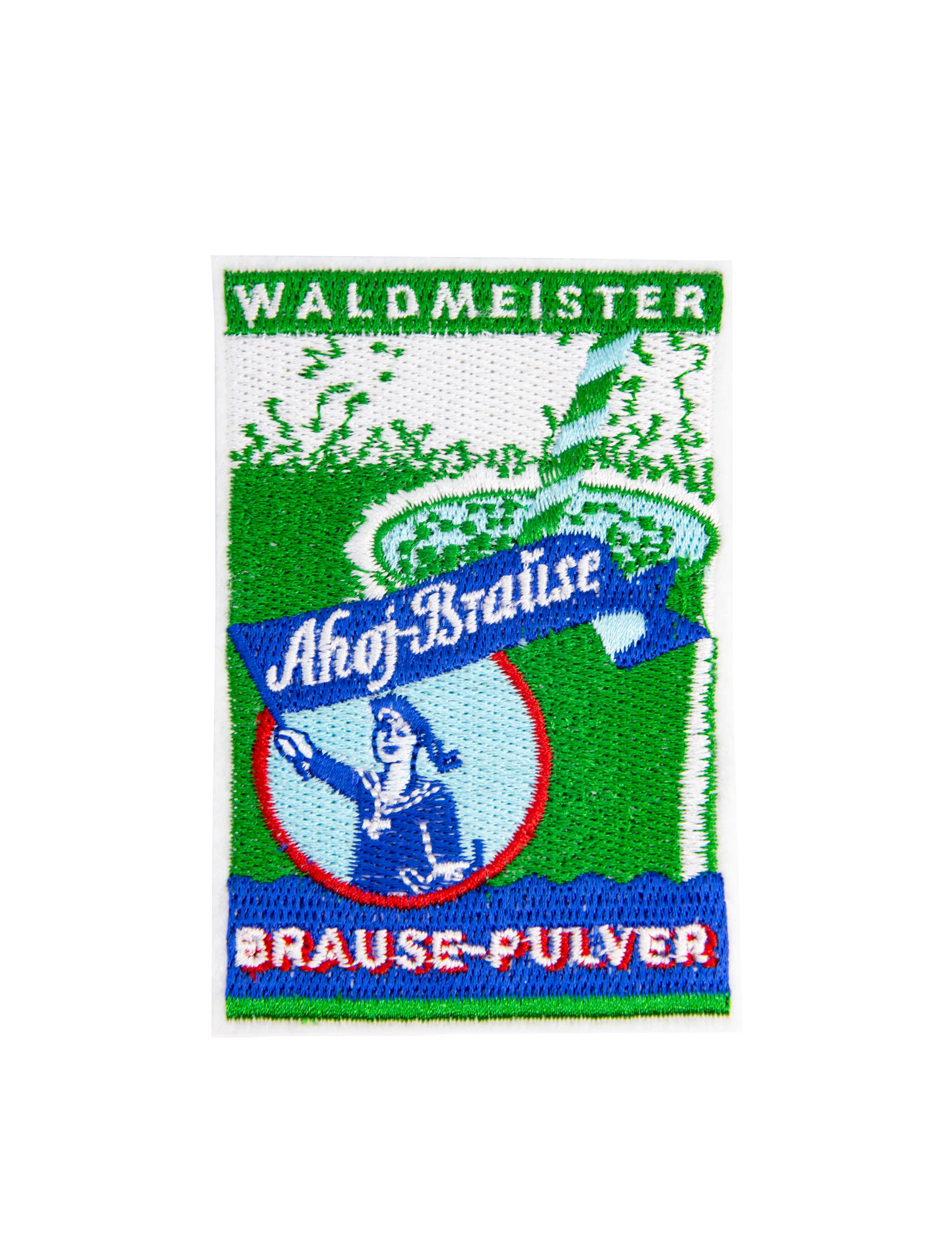 Aufnäher Ahoj-Brause Brause-Pulver grün