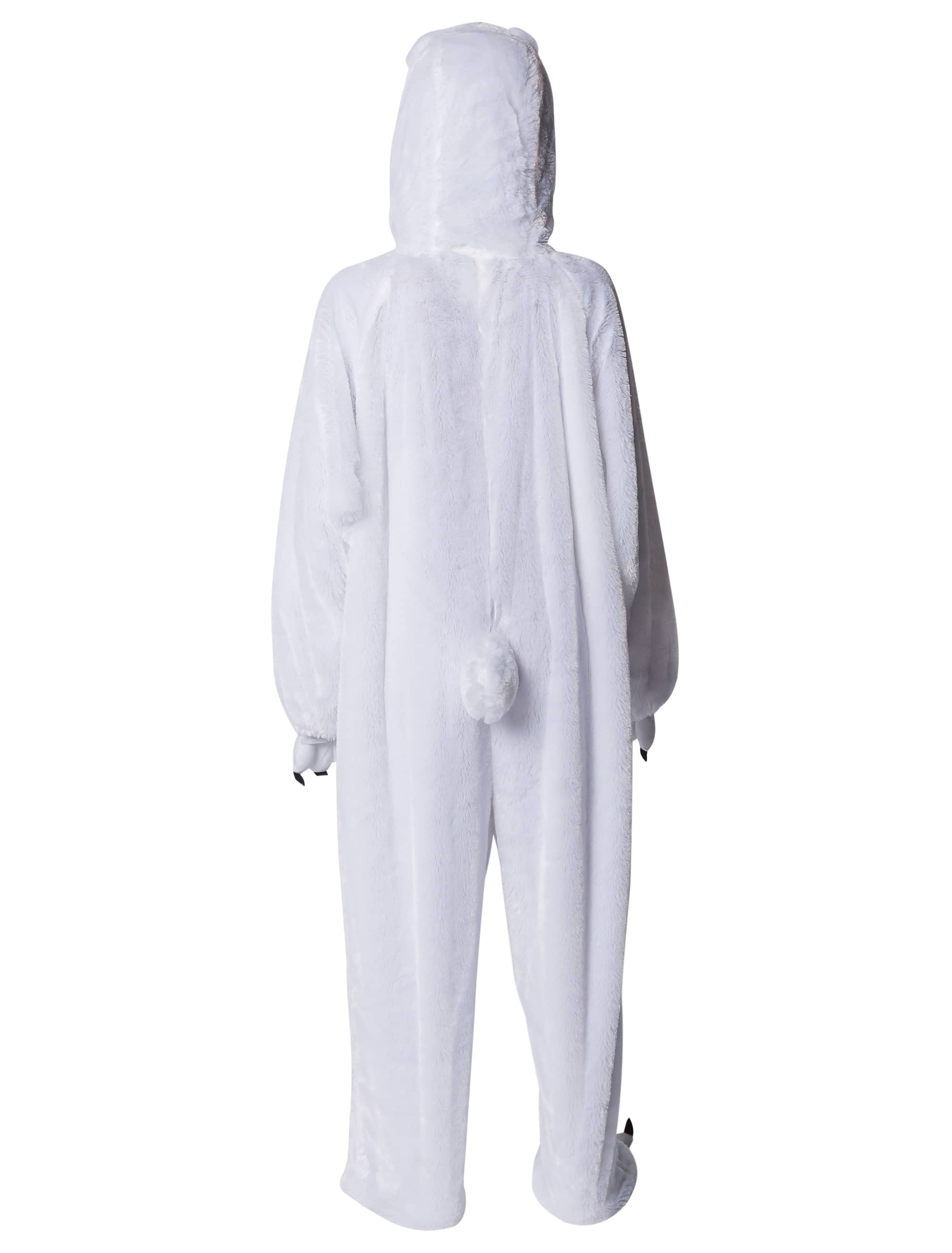 Overall Plüsch Eisbär Kinder weiß 140-164