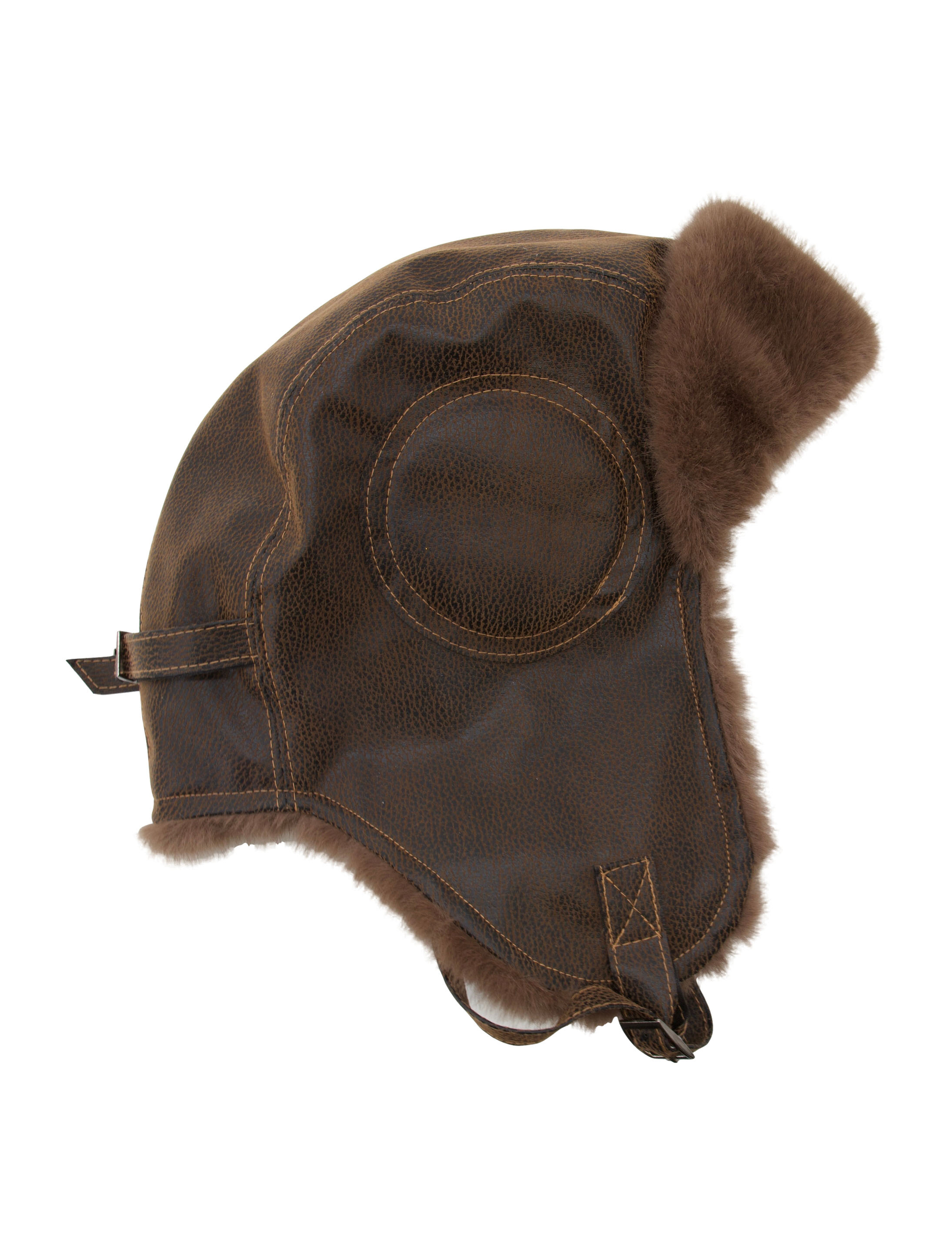 Mütze Pilot braun one size