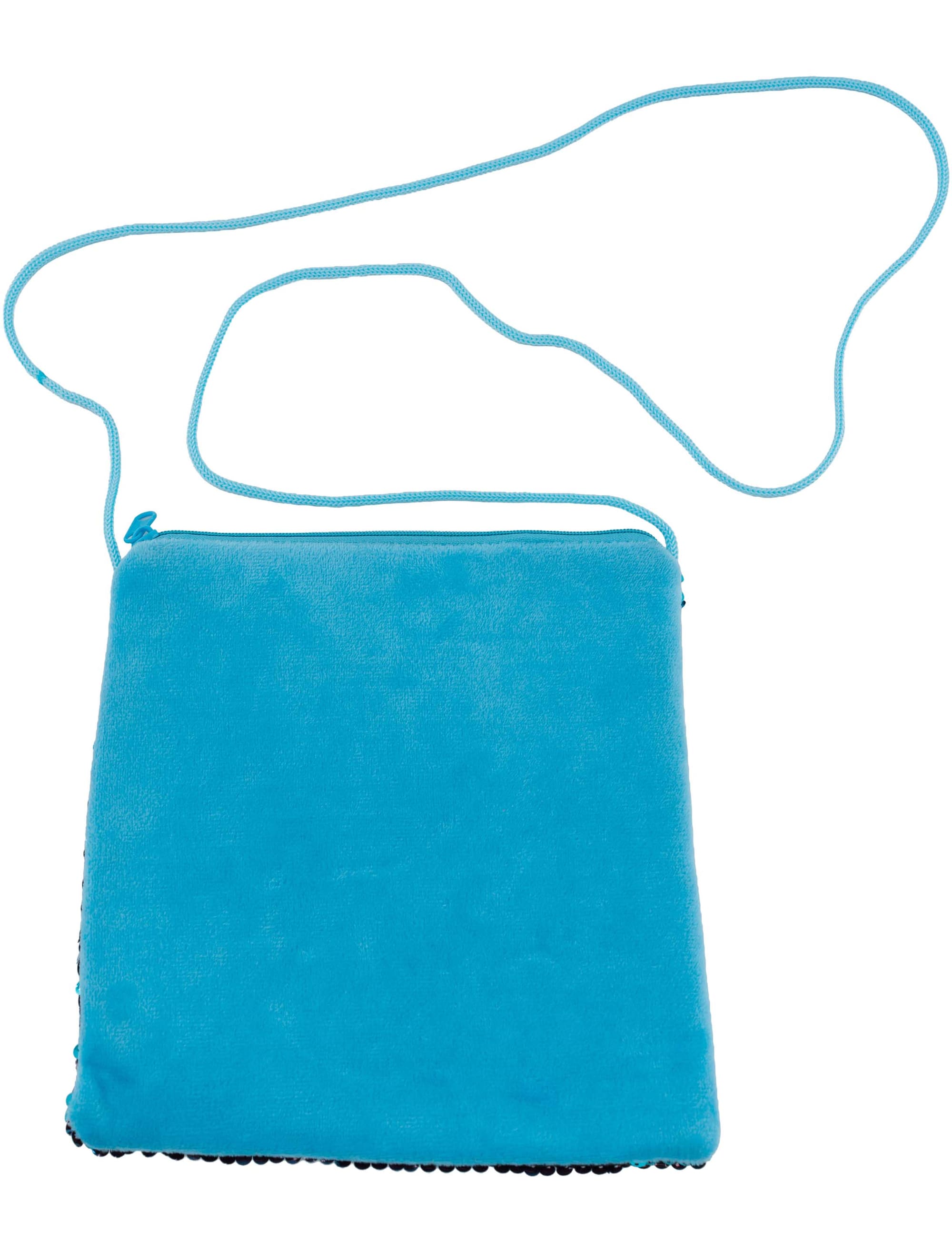 Tasche Wendepailletten türkis
