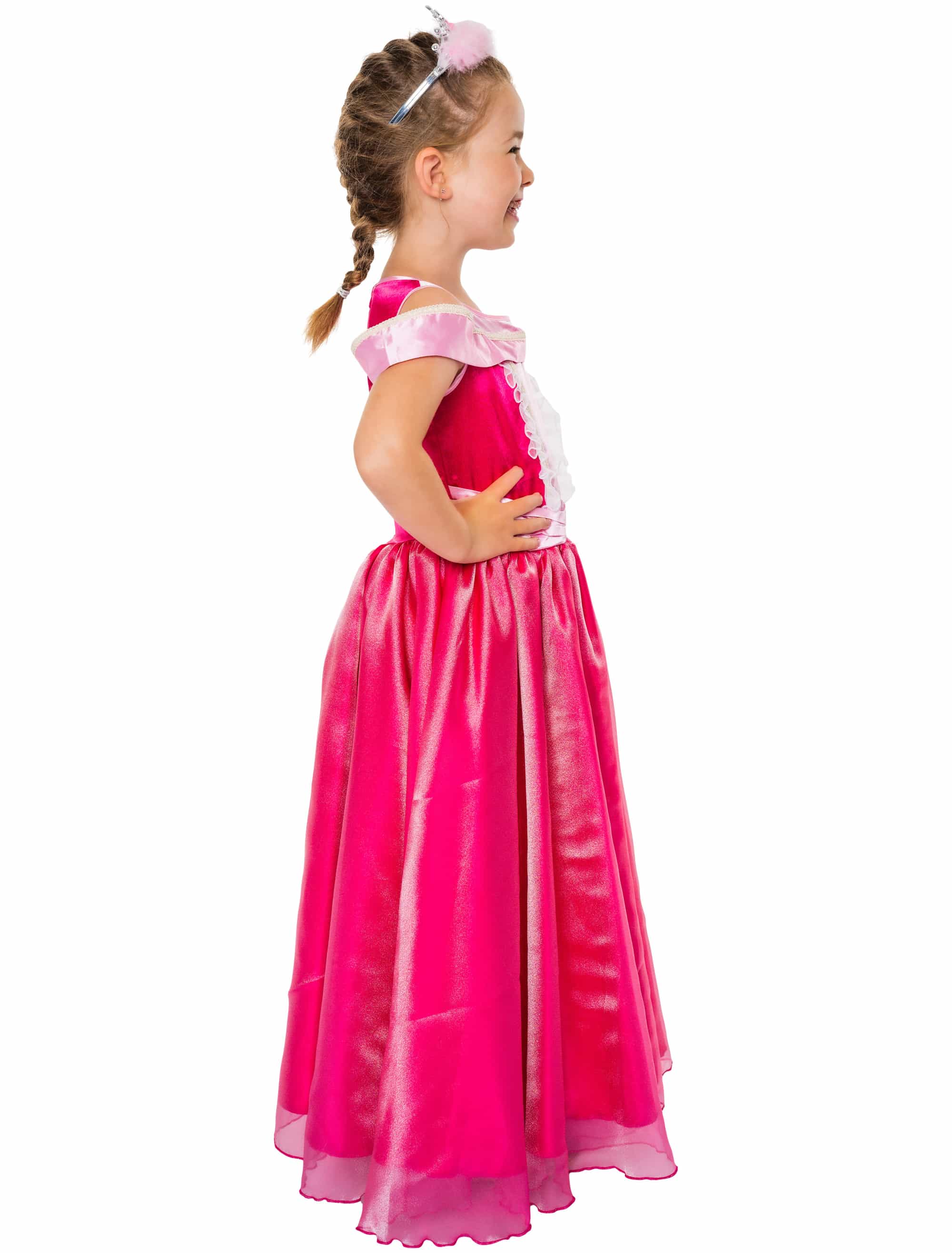 Kleid Prinzessin Kinder pink 104