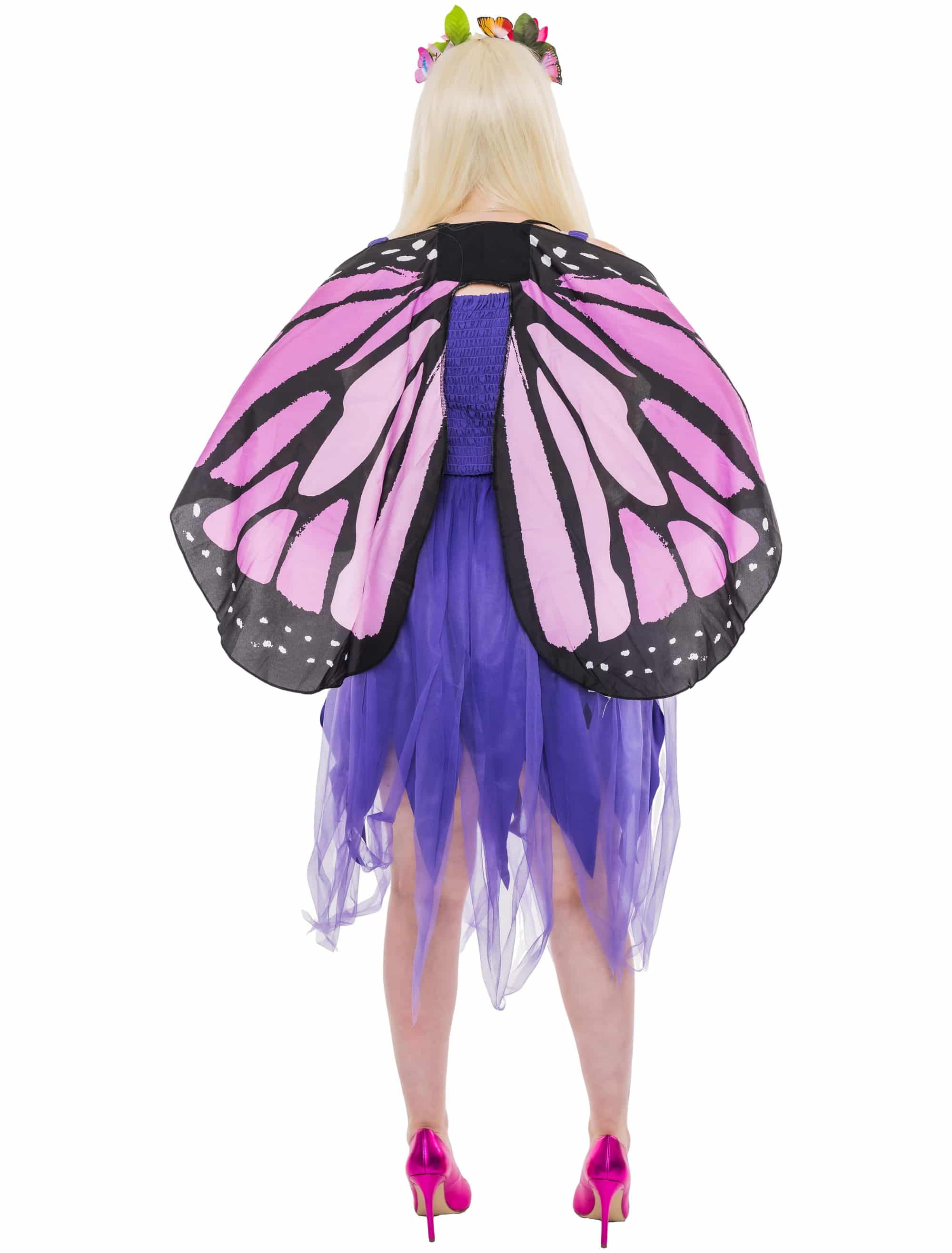 Kleid Fee mit Trägern Damen violett S-M