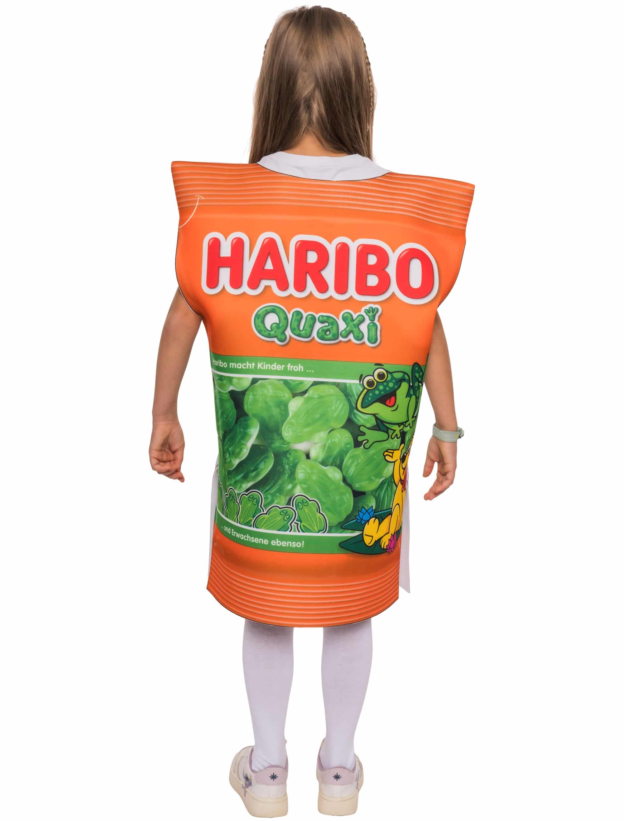 Kostüm HARIBO Quaxi Kinder weiß/grün one size