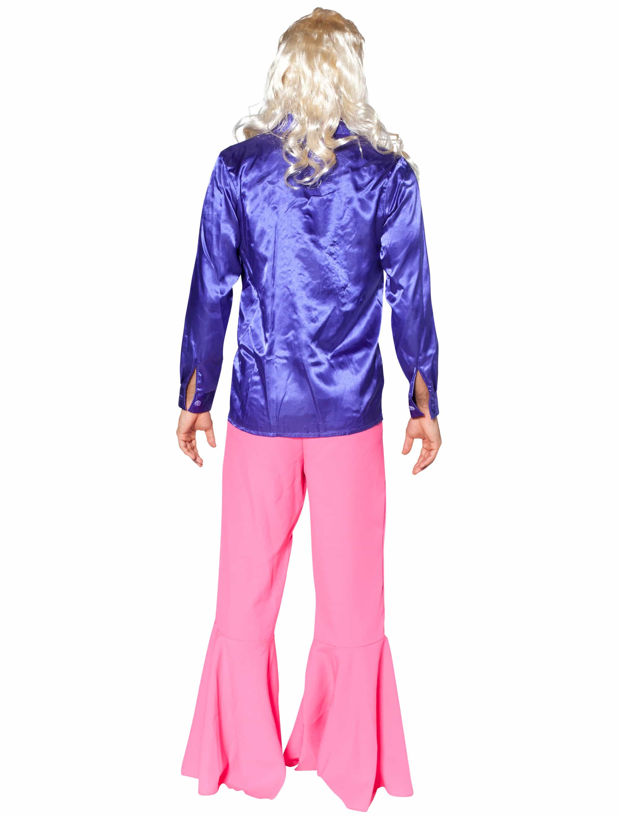 Schlaghose Herren pink 60