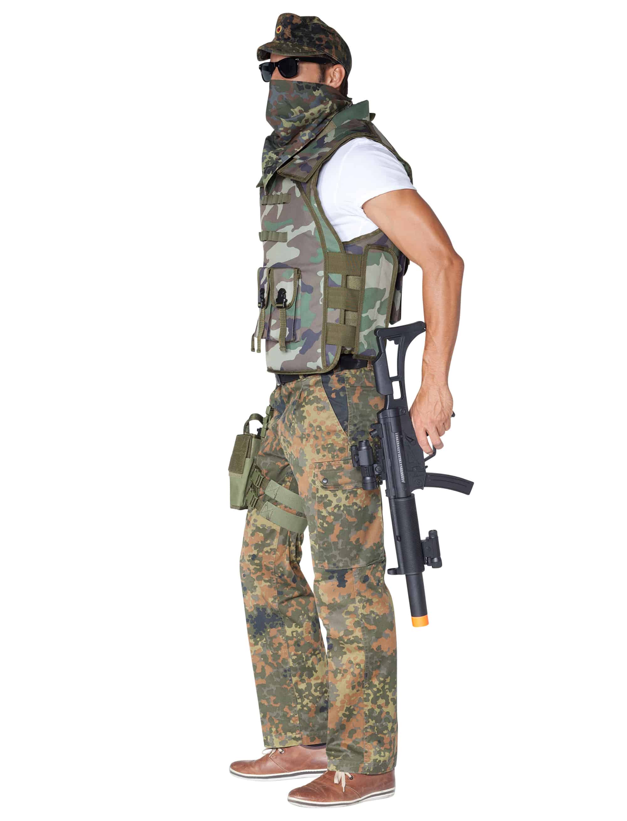 Weste Camouflage Herren
