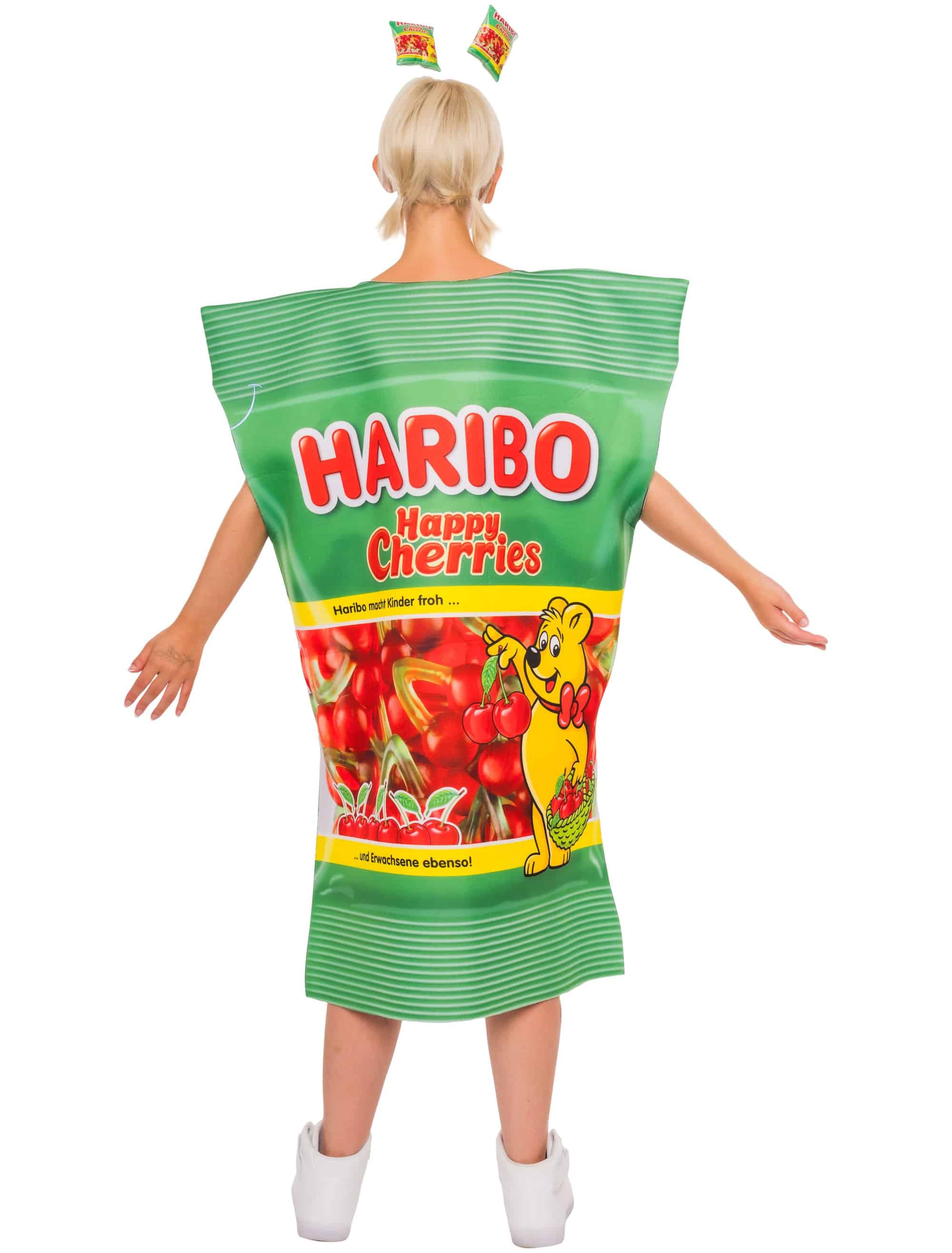 Kostüm HARIBO Happy Cherries Erwachsene bunt one size