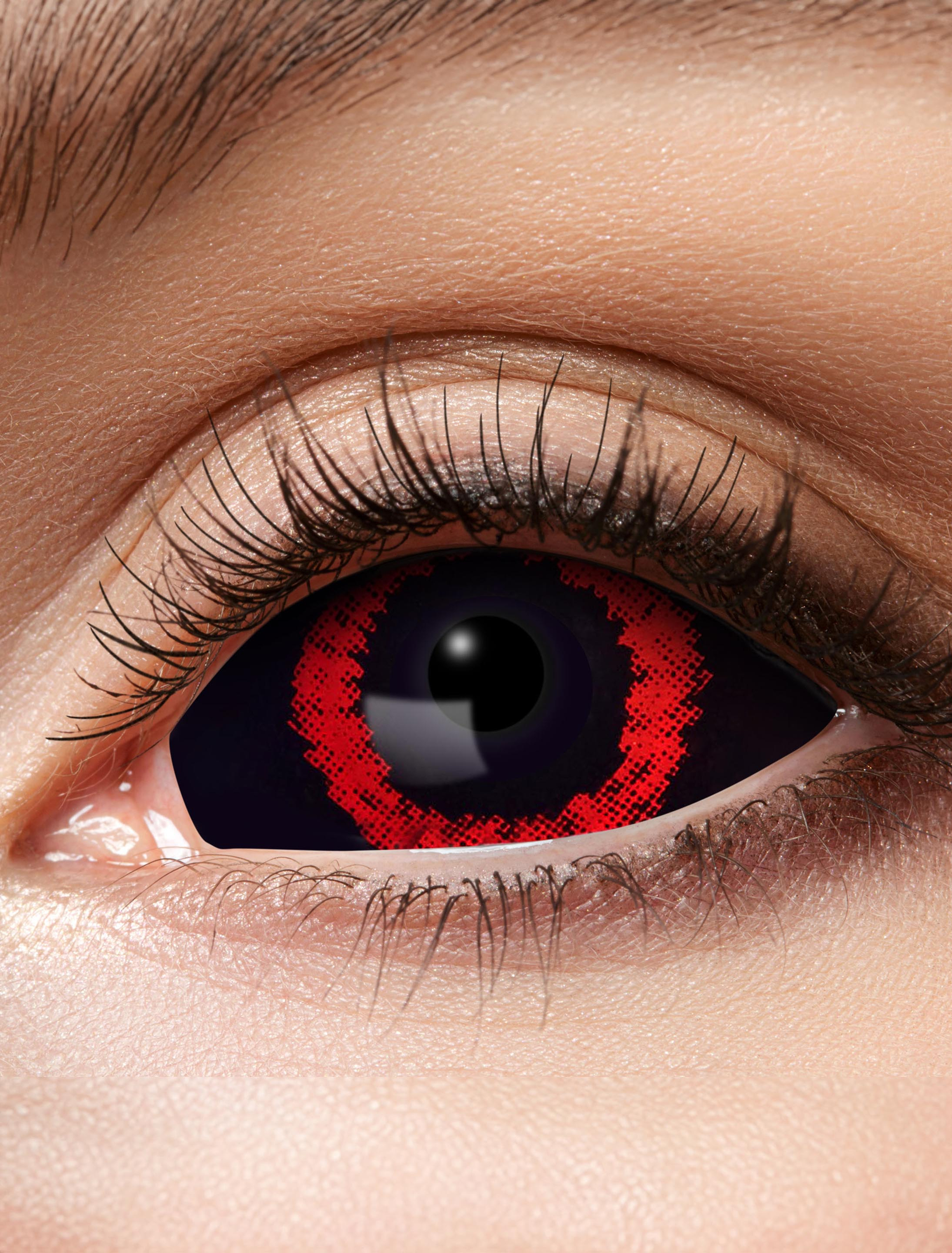 Kontaktlinsen Sclera Demon rot
