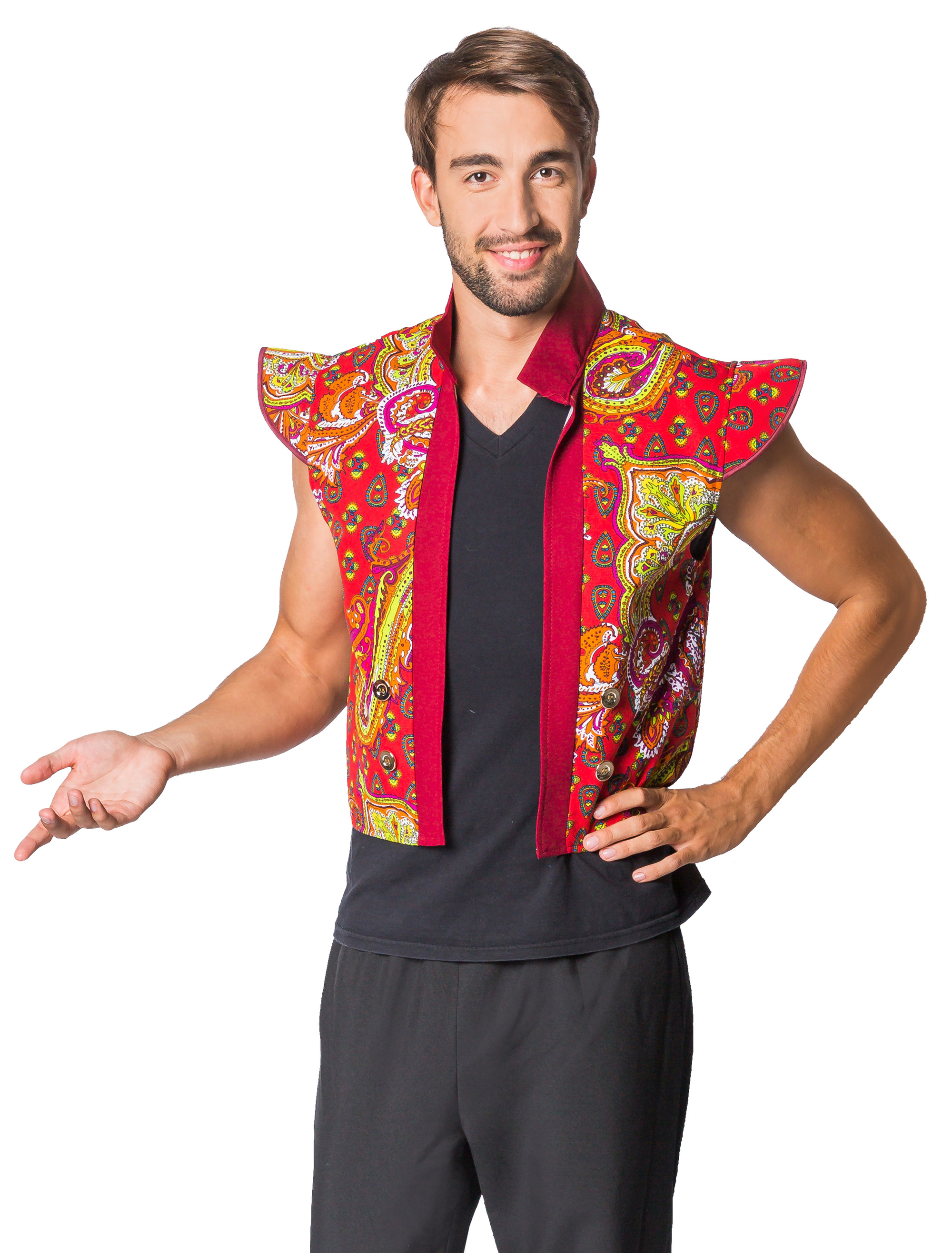 Weste Paisley Herren
