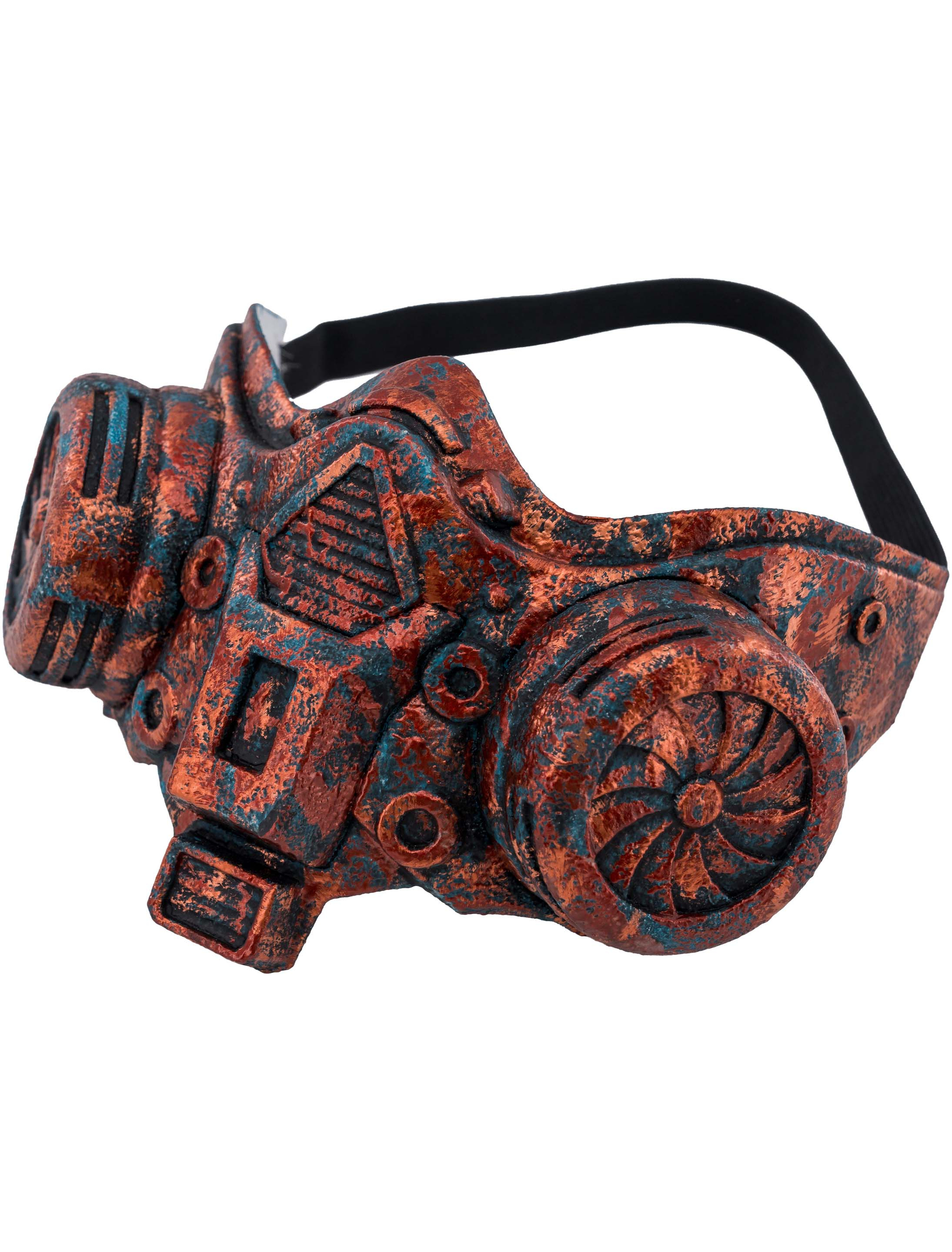 Gasmaske Steampunk bronze
