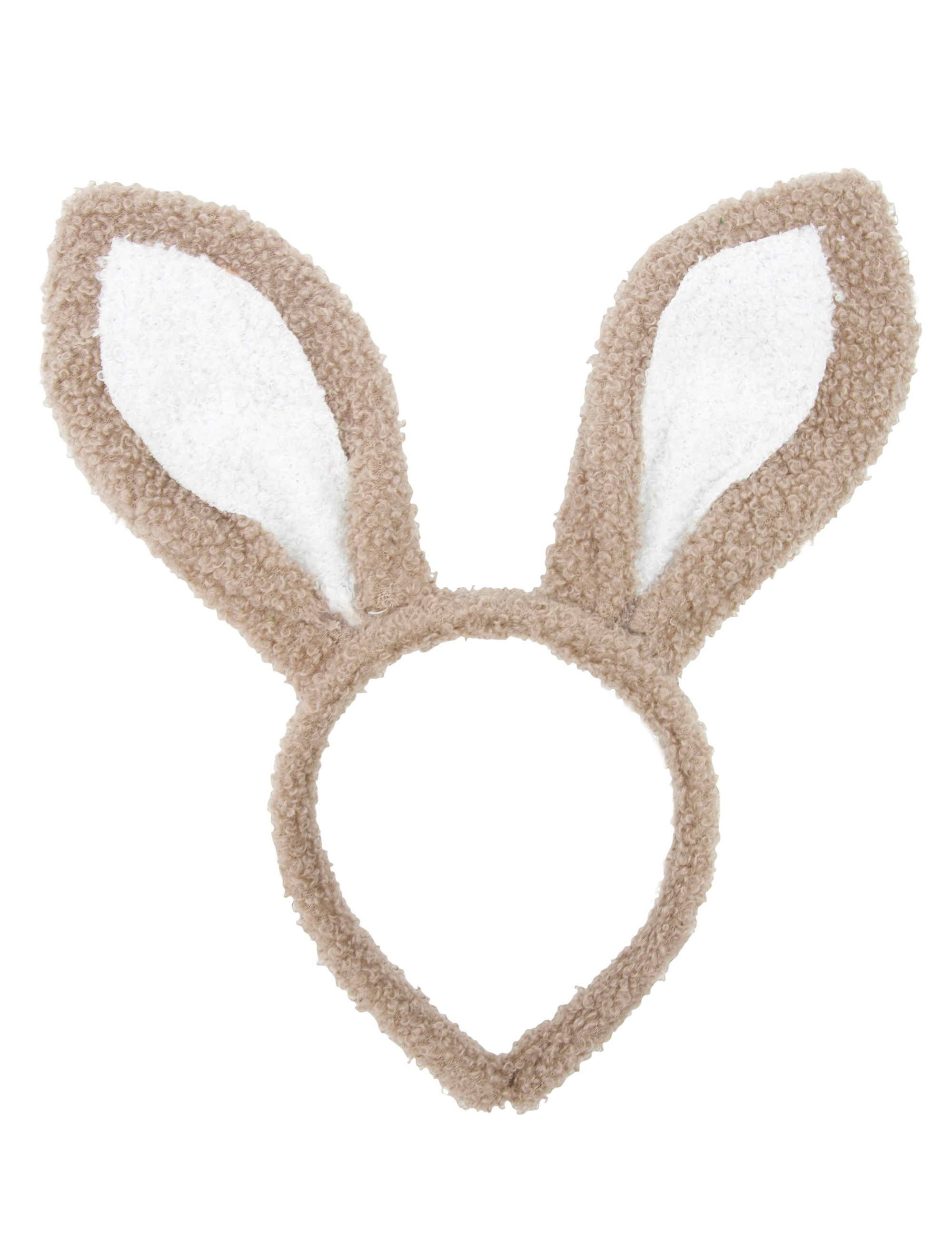 Haarreif Hase braun