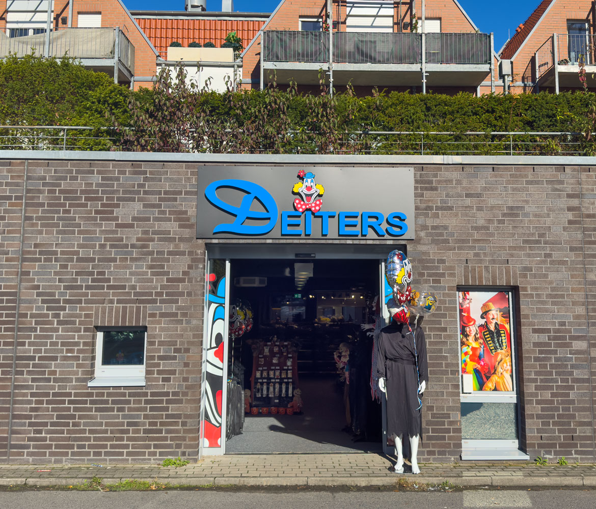 Deiters Kostümladen in Münster Außenansicht 1