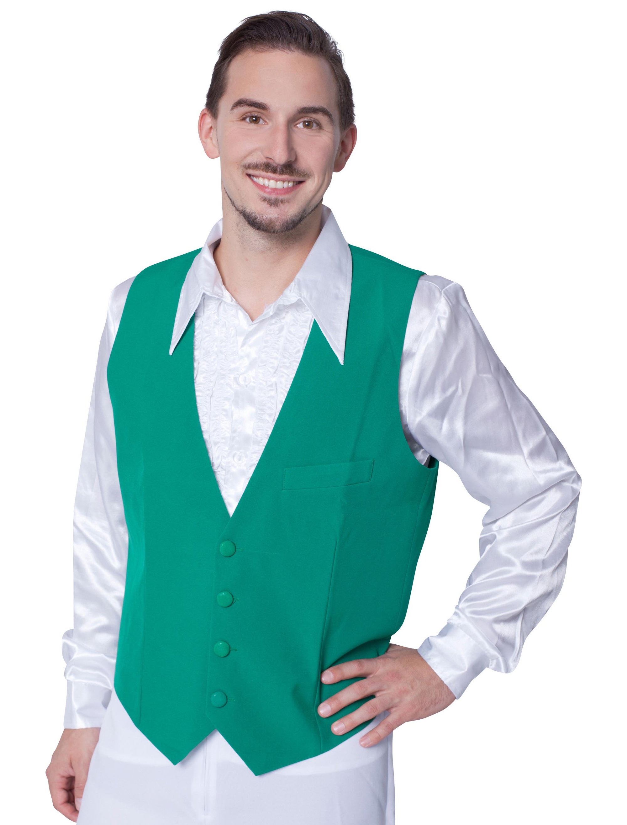 Weste Herren grün 50/52