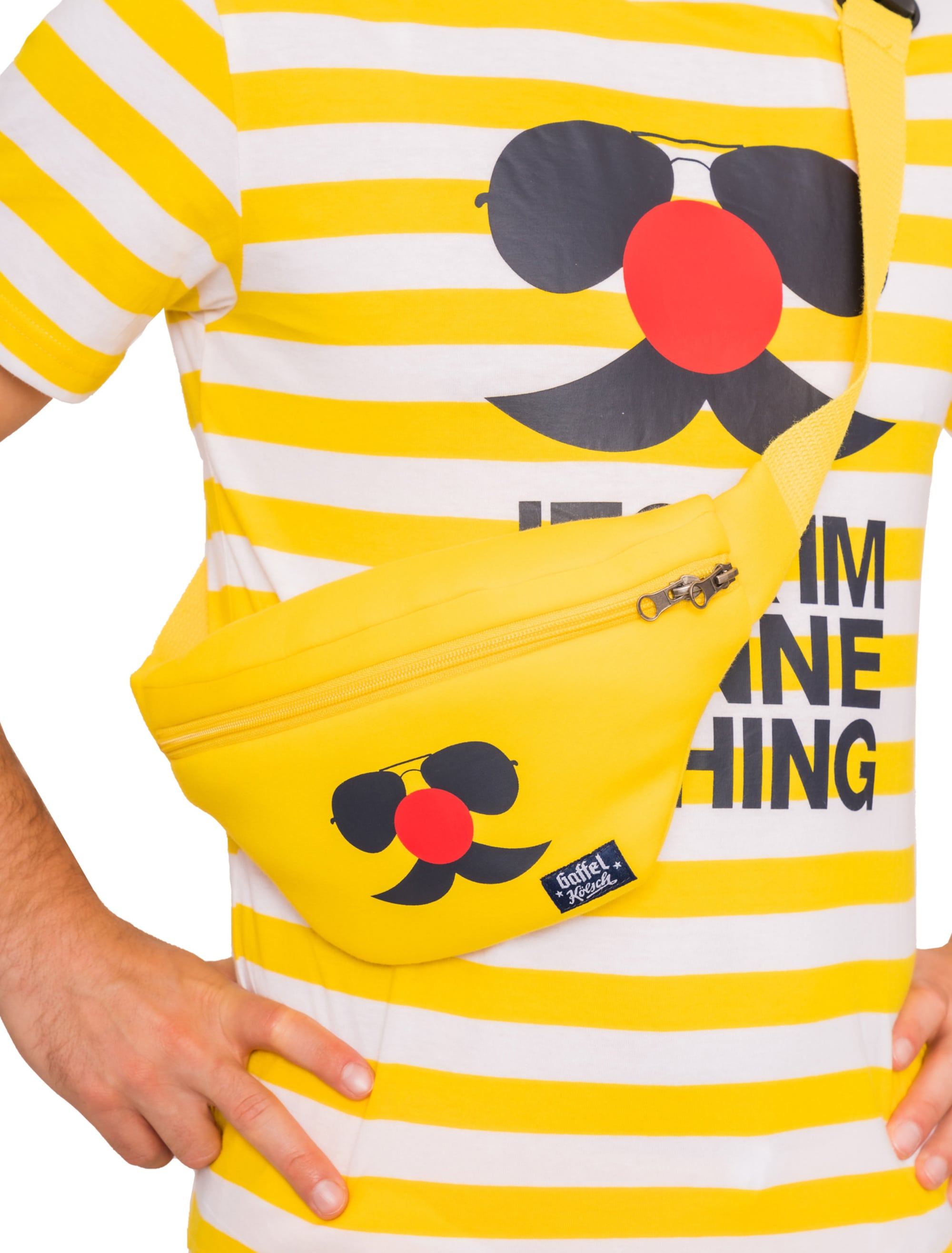 JIS Bauchtasche Jeck im Sunnesching gelb one size