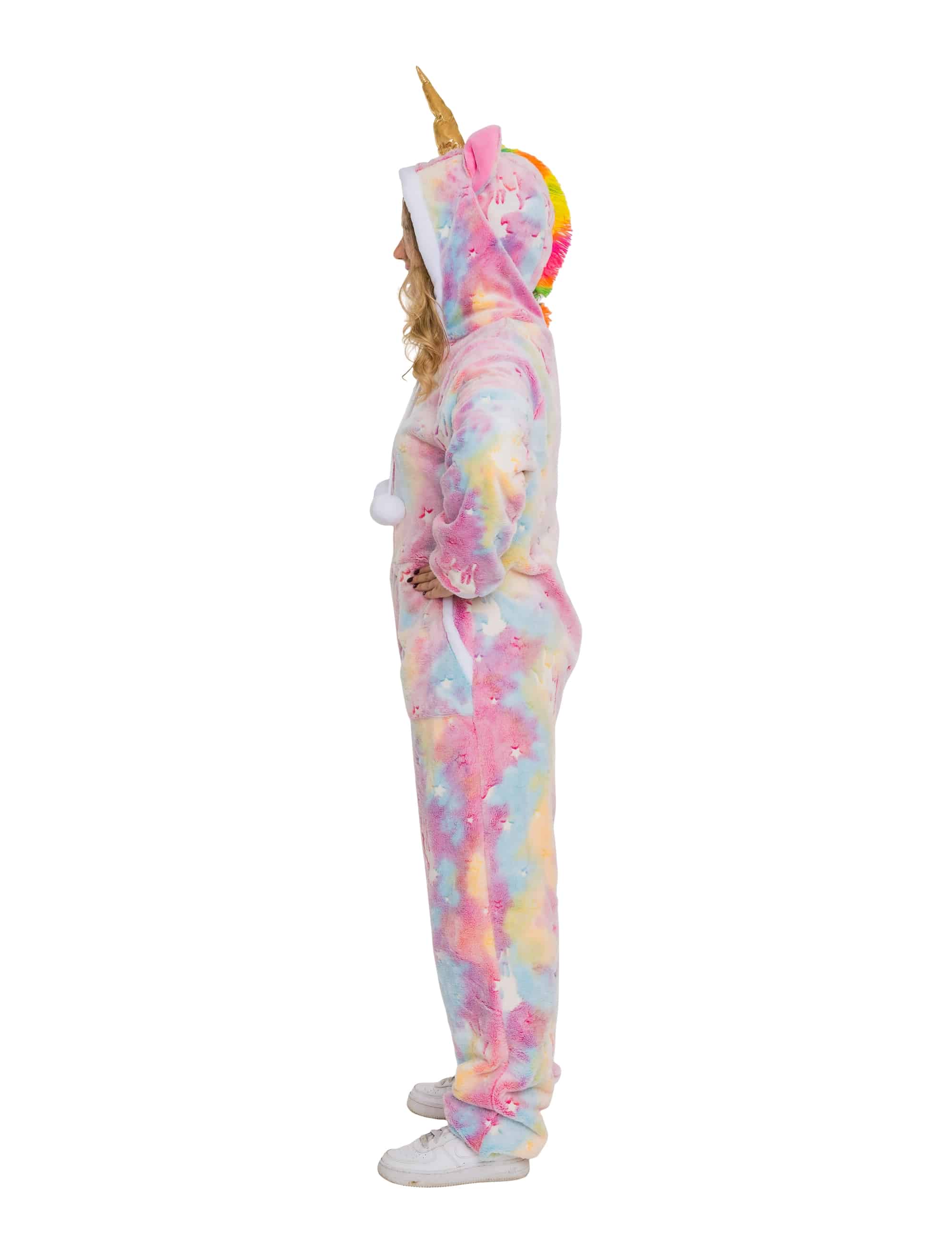 Jumpsuit Einhorn bunt 40/42