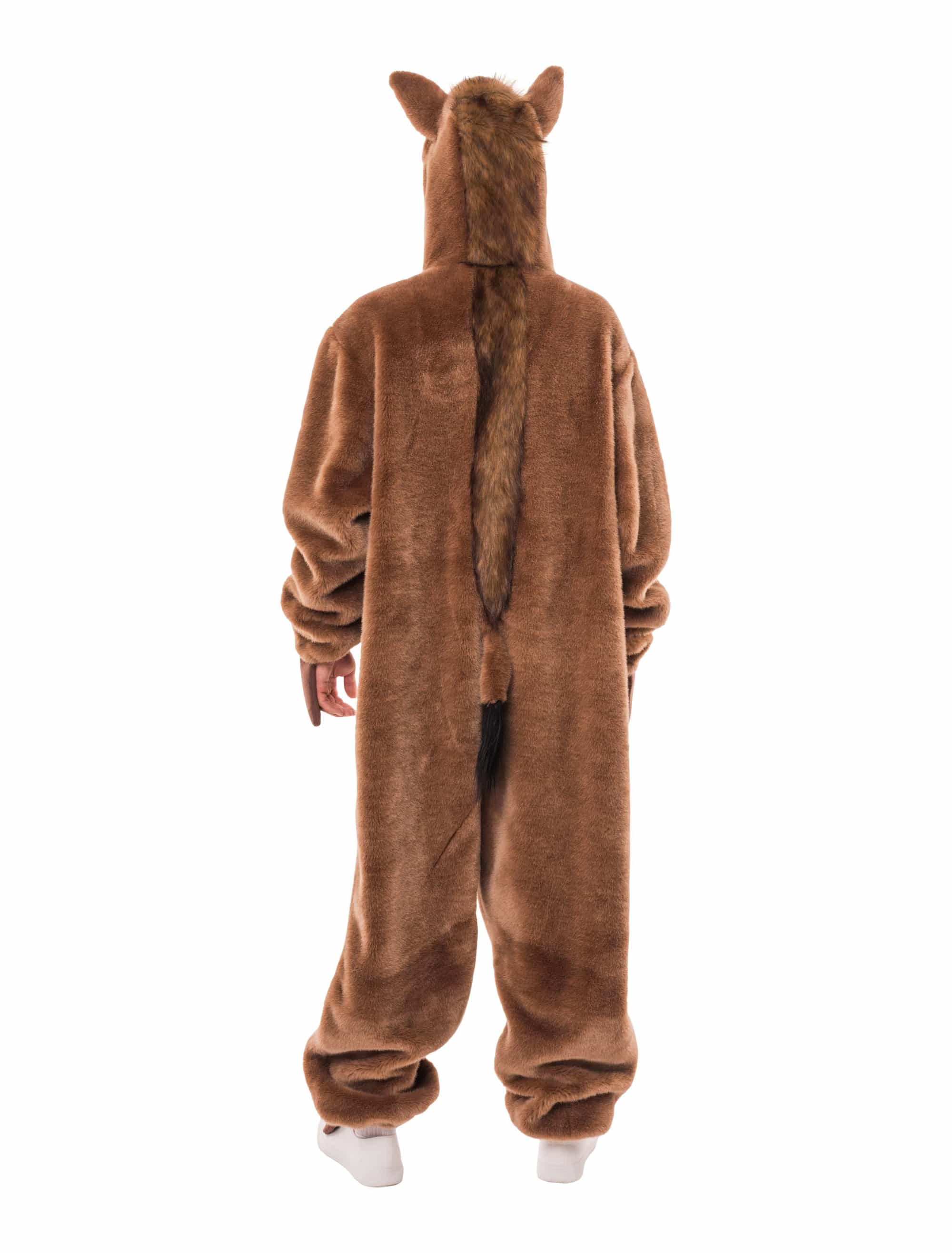 Overall Plüsch de luxe Wildschwein Damen braun 34/36