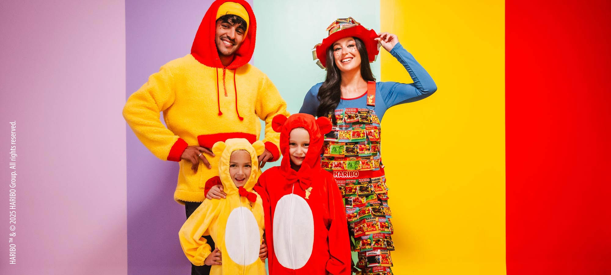 Familienkostüm HARIBO bei Deiters