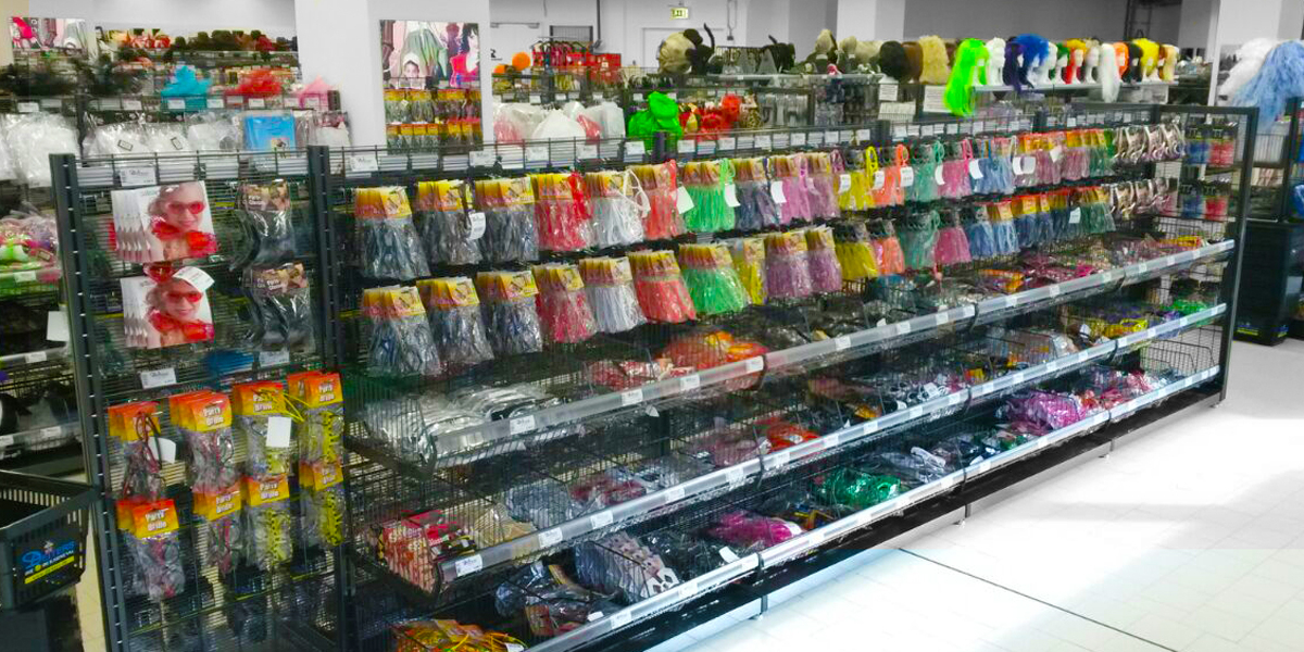 Deiters Kostümgeschäft in Berlin Innenansicht Accessoires