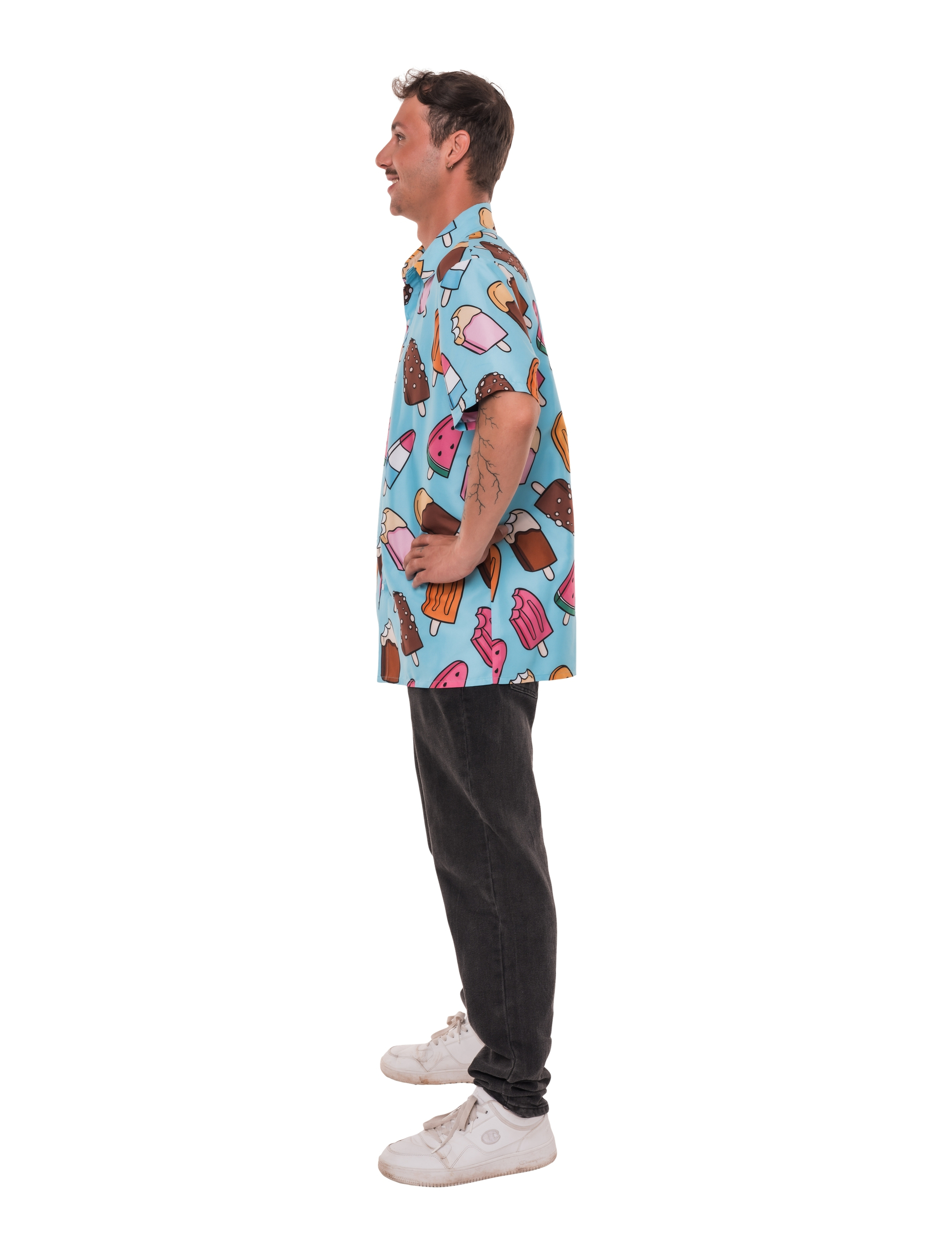 Hemd Eis am Stiel Herren bunt S/M