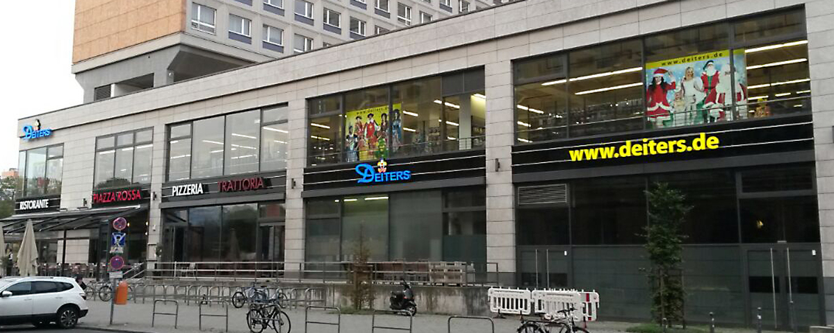 Deiters Kostümgeschäft in Berlin Außenansicht