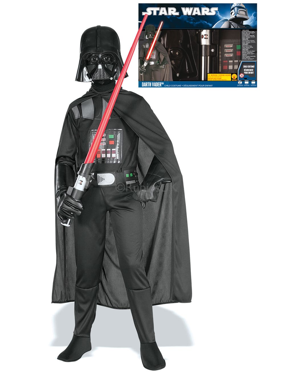 Darth Vader Set Kinder 4-tlg. S