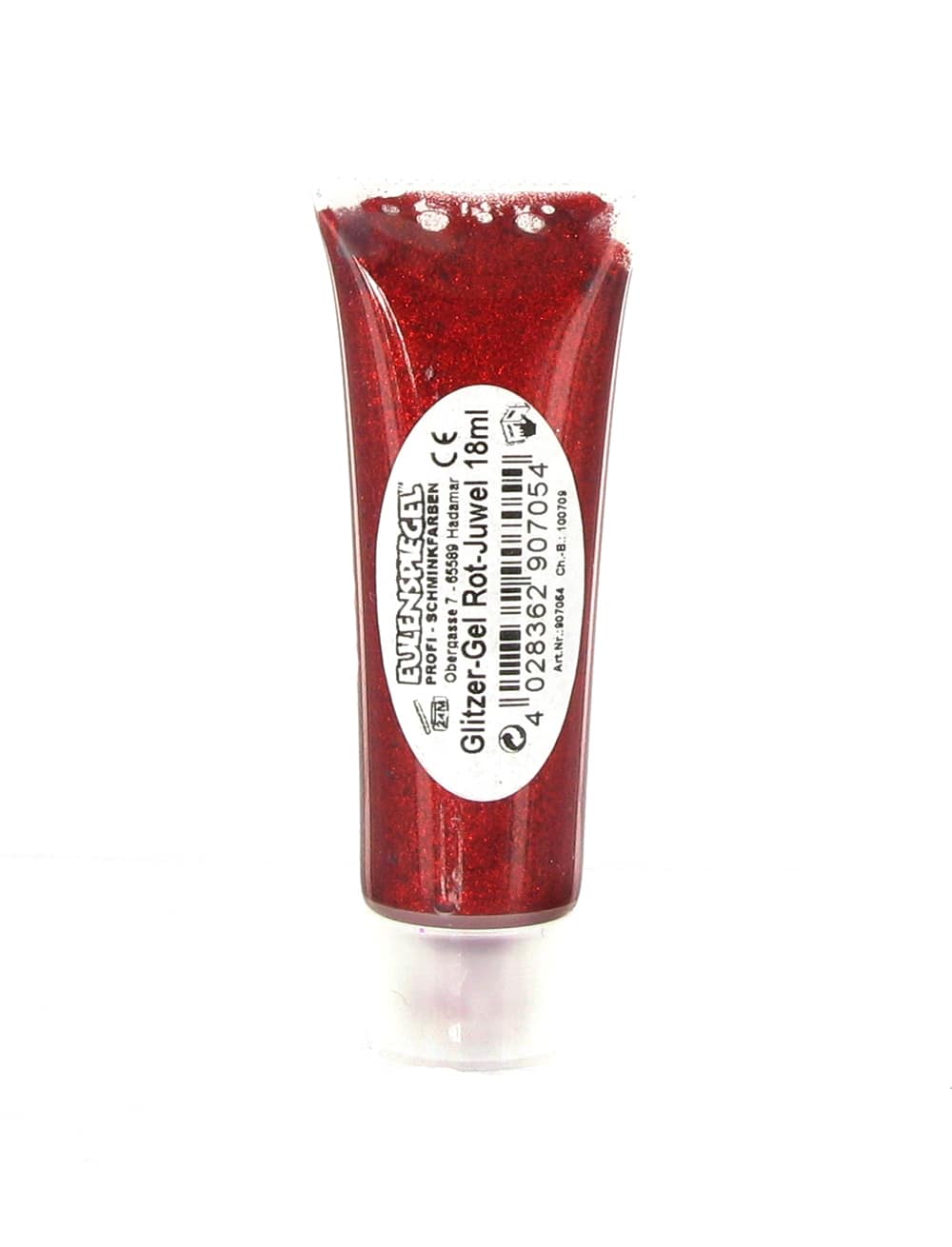 Glitzer-Gel Juwel 18ml rot