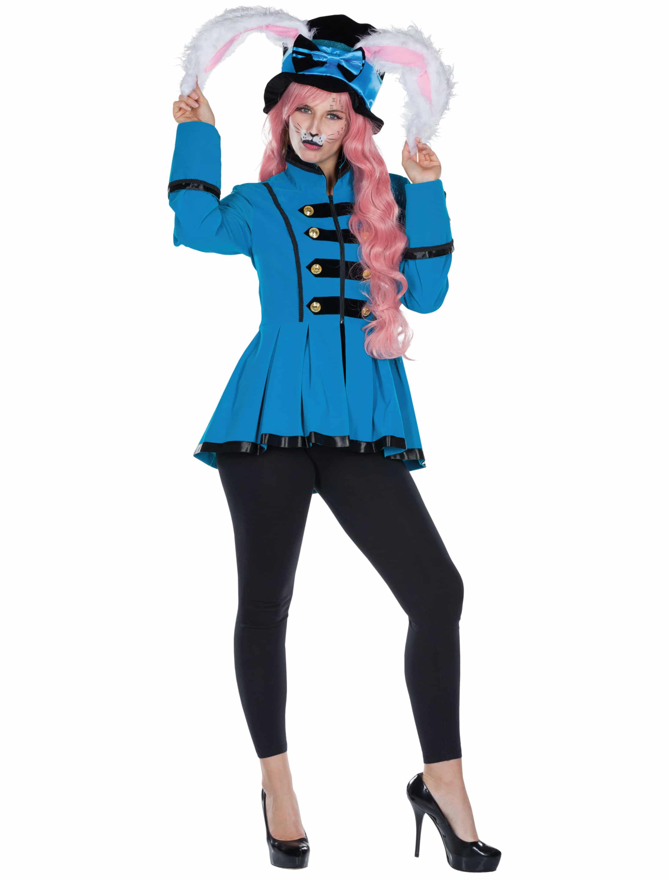 Jacke Hutmacherin Damen türkis 38
