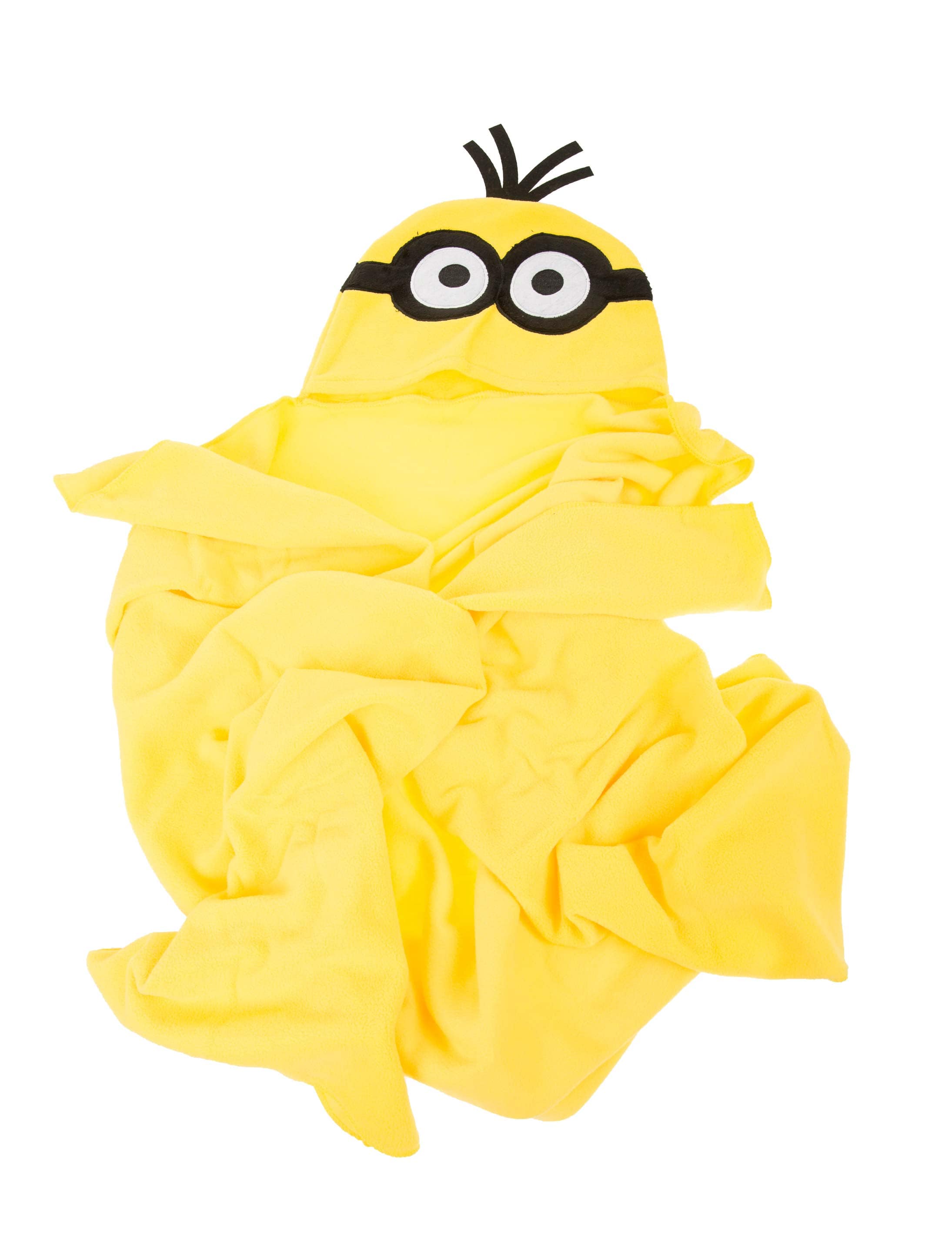 Fleecedecke mit Kapuze Minion