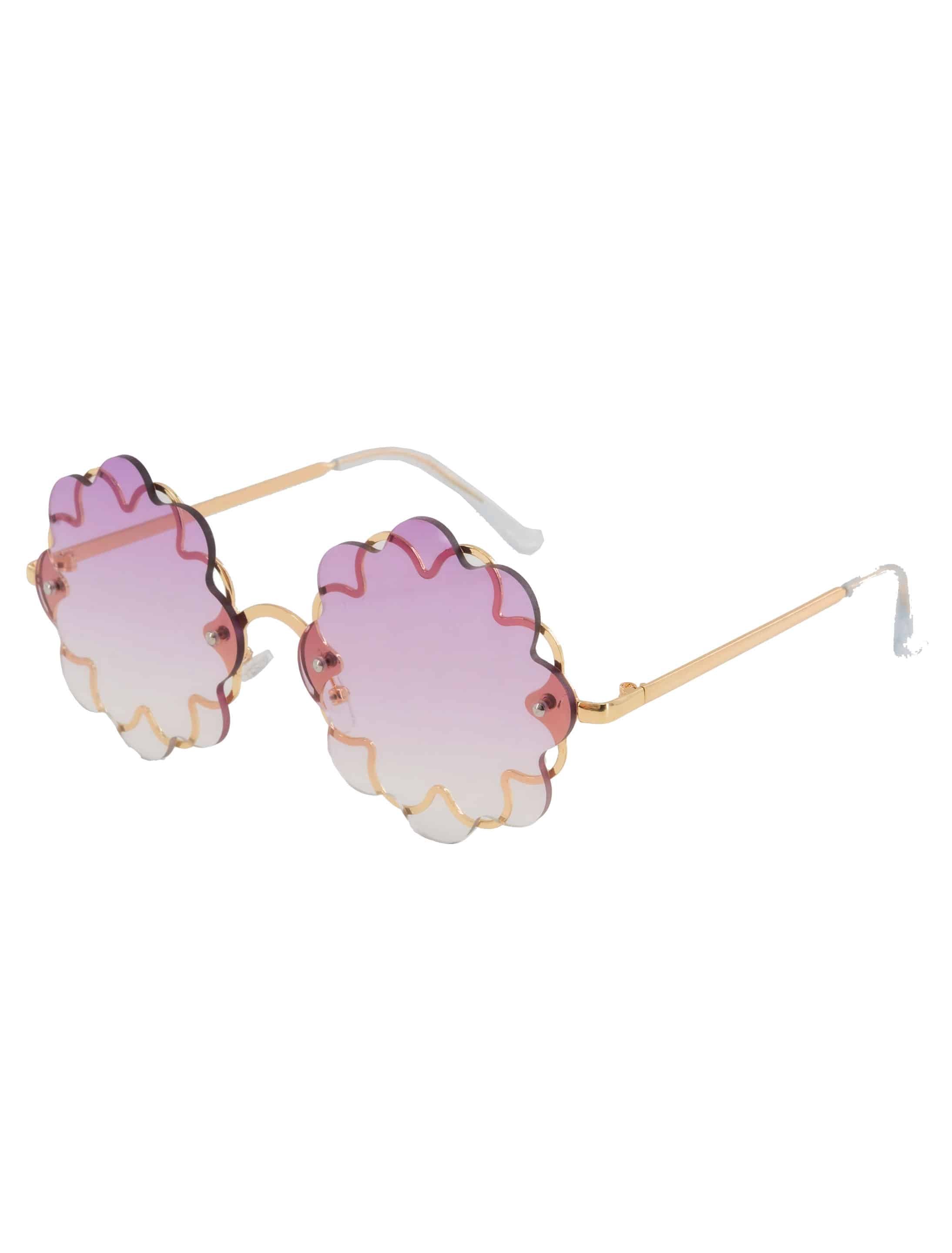 Brille Blume hellpink