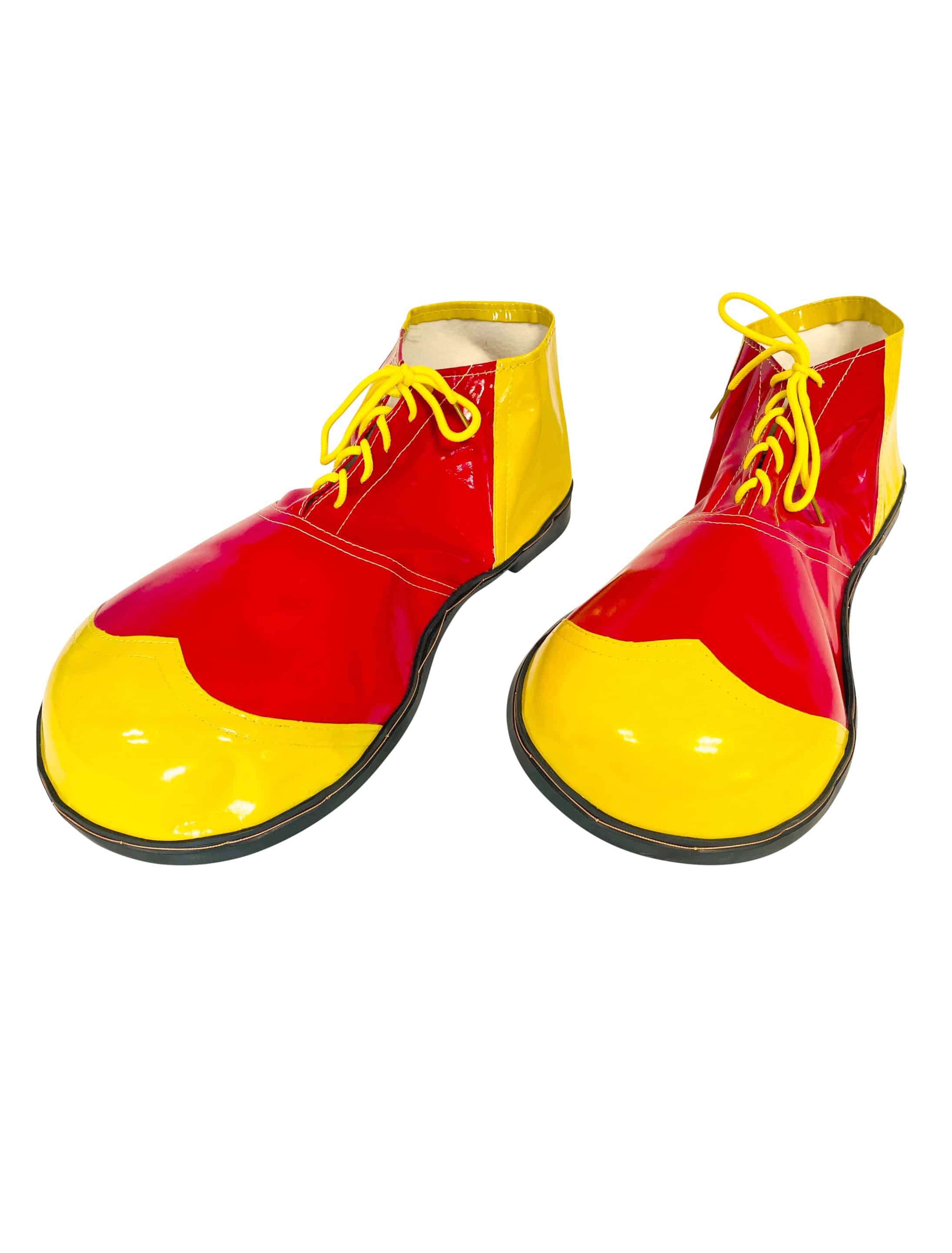 Clownschuhe gelb/rot