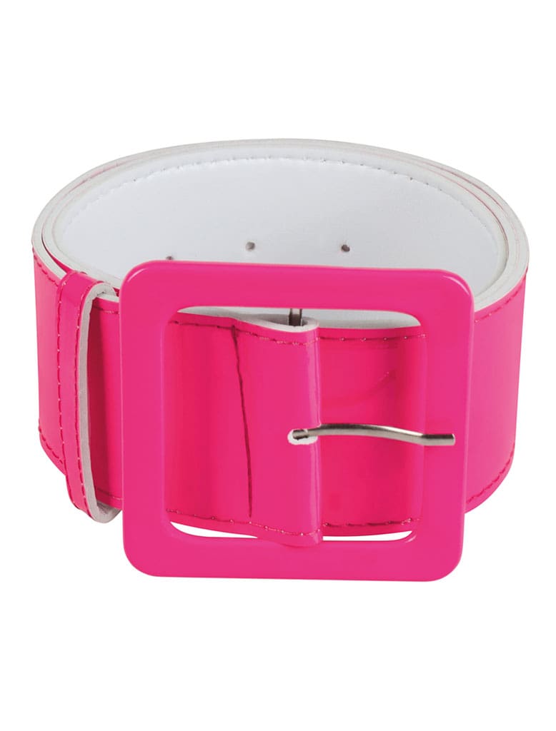 Lackgürtel pink